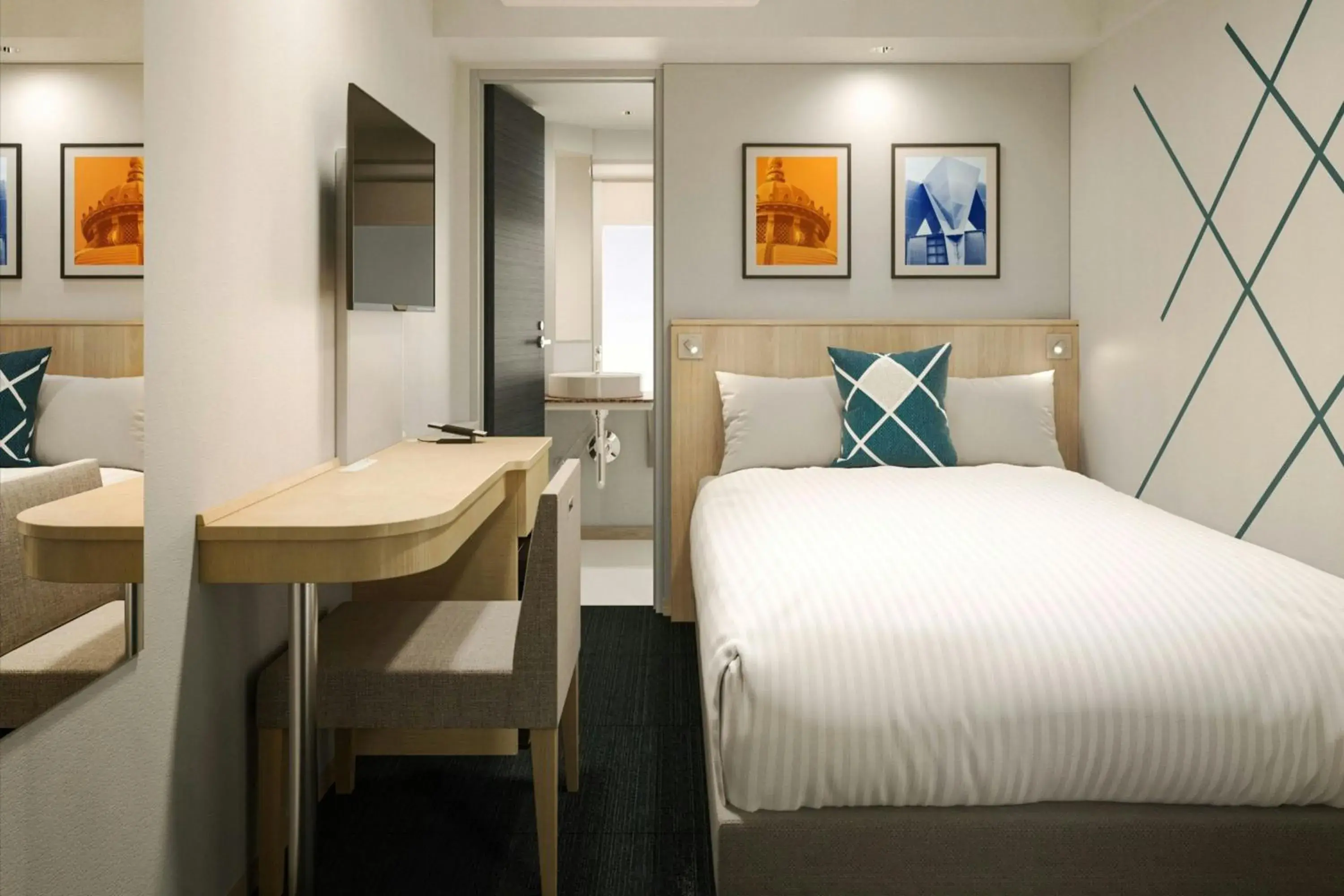 Double Room with High Floor in Four Points Flex by Sheraton Tokyo Ueno Double Room with High Floor in Four Points Flex by Sheraton Tokyo Ueno