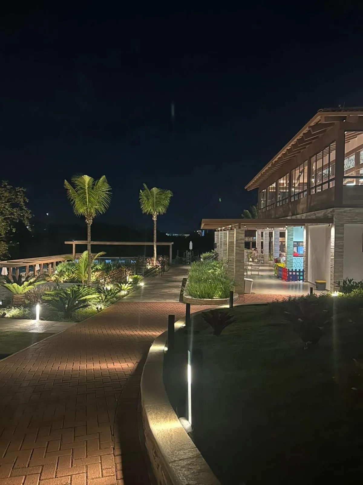 Garden view in Quinta de Santa Barbara Eco Resort