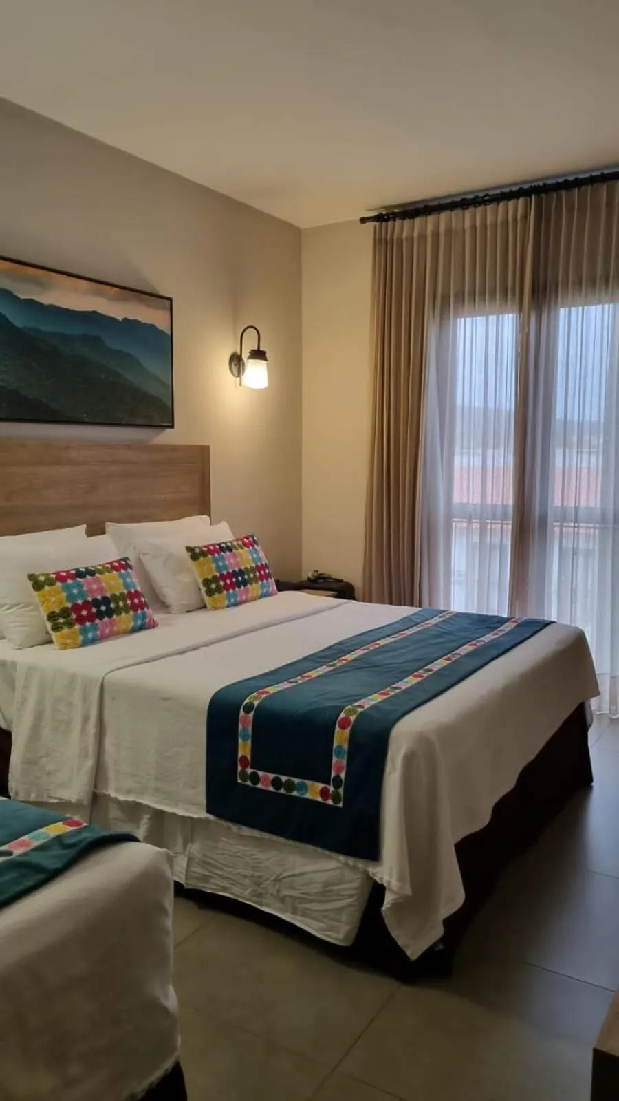 Bed in Hotel Quinta Santa Bárbara