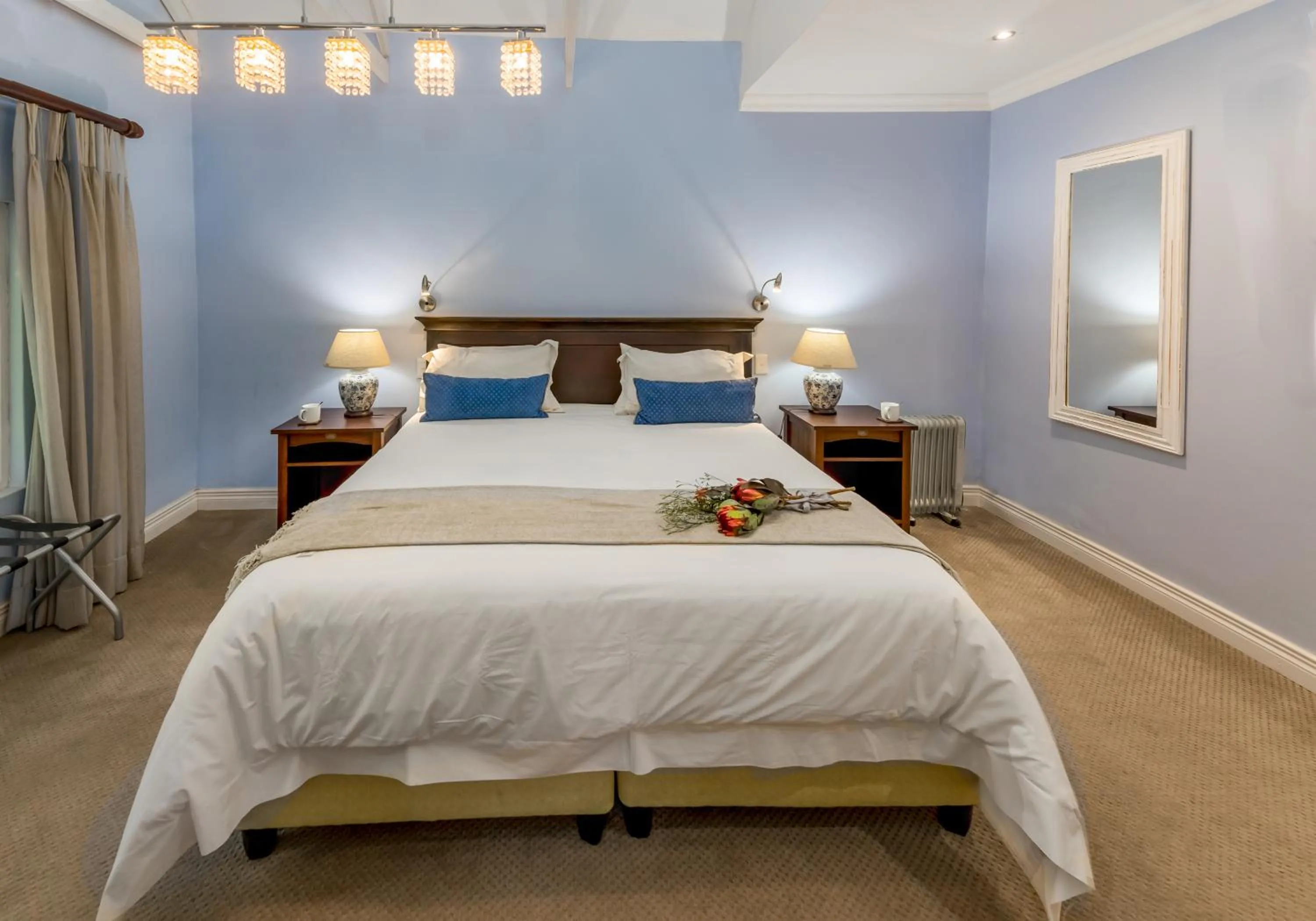 Bedroom, Bed in The Rose Cottage B&B