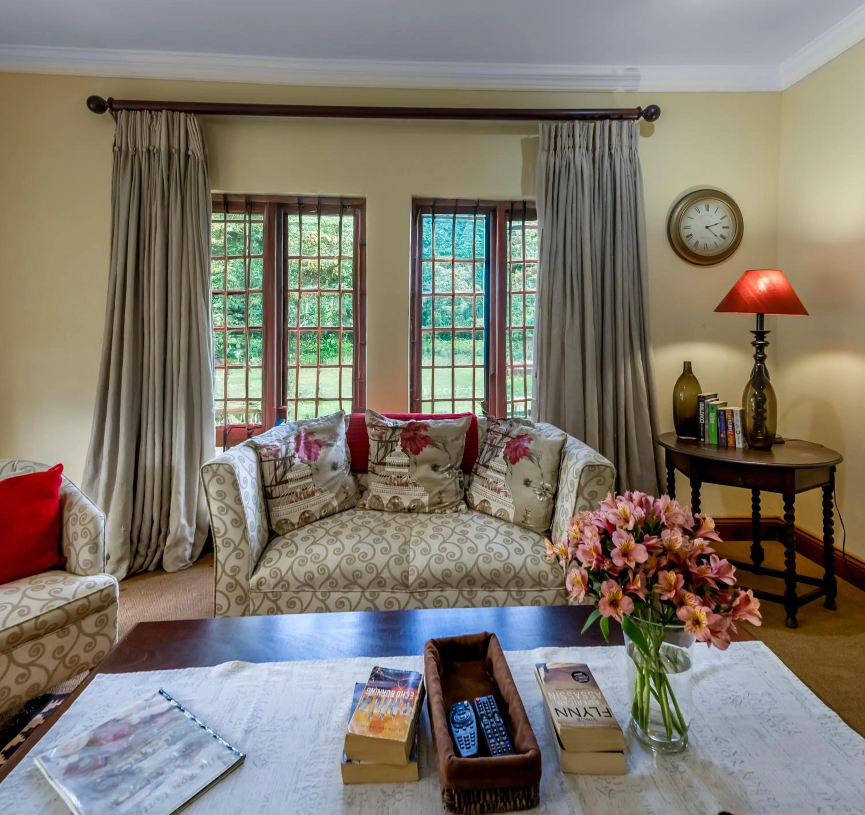 Living room in The Rose Cottage B&B