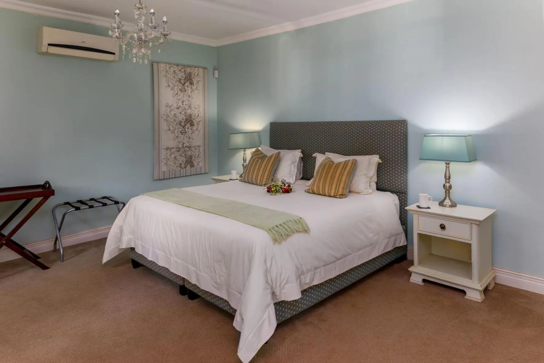 Bed in The Rose Cottage B&B