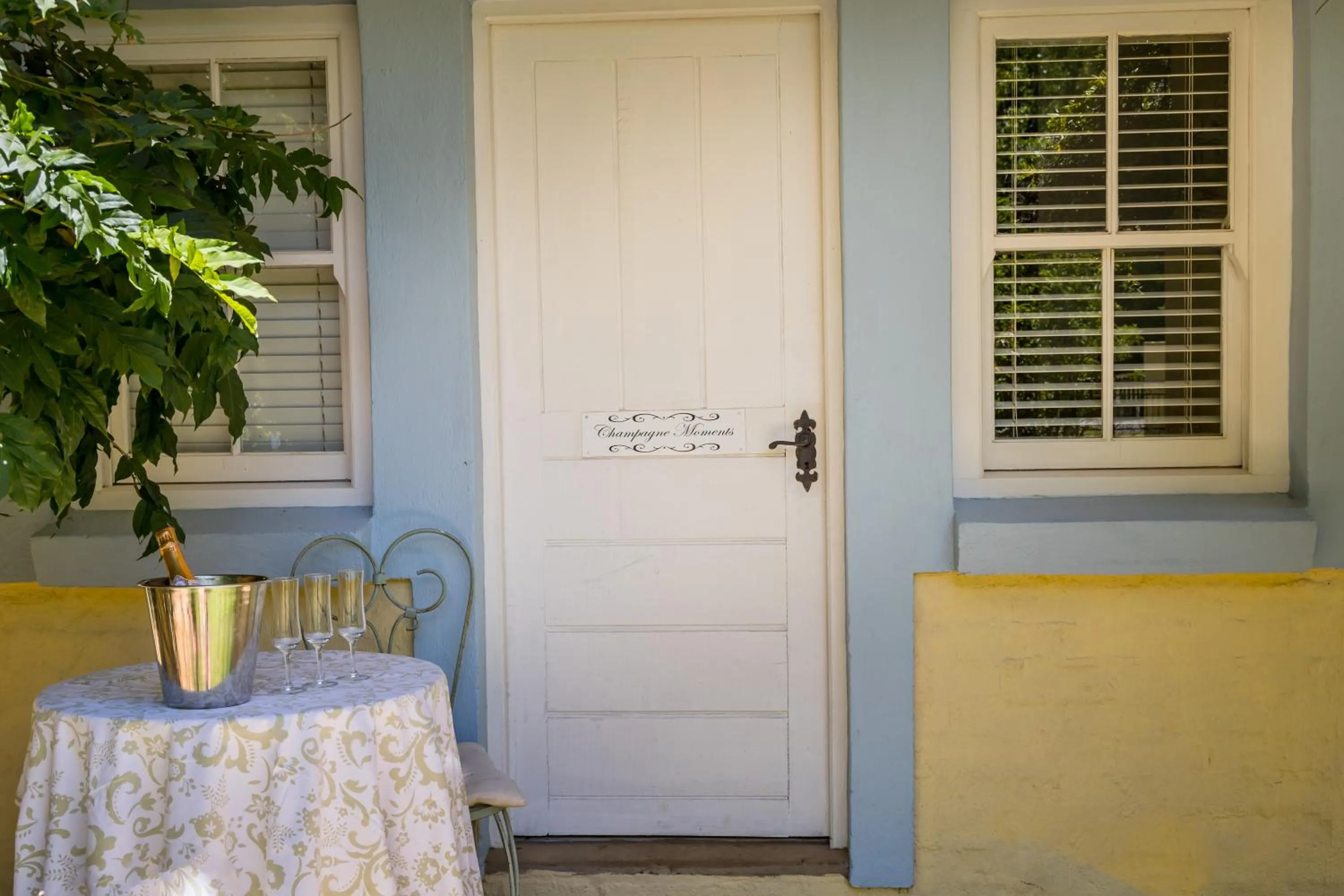 Facade/entrance in The Rose Cottage B&B