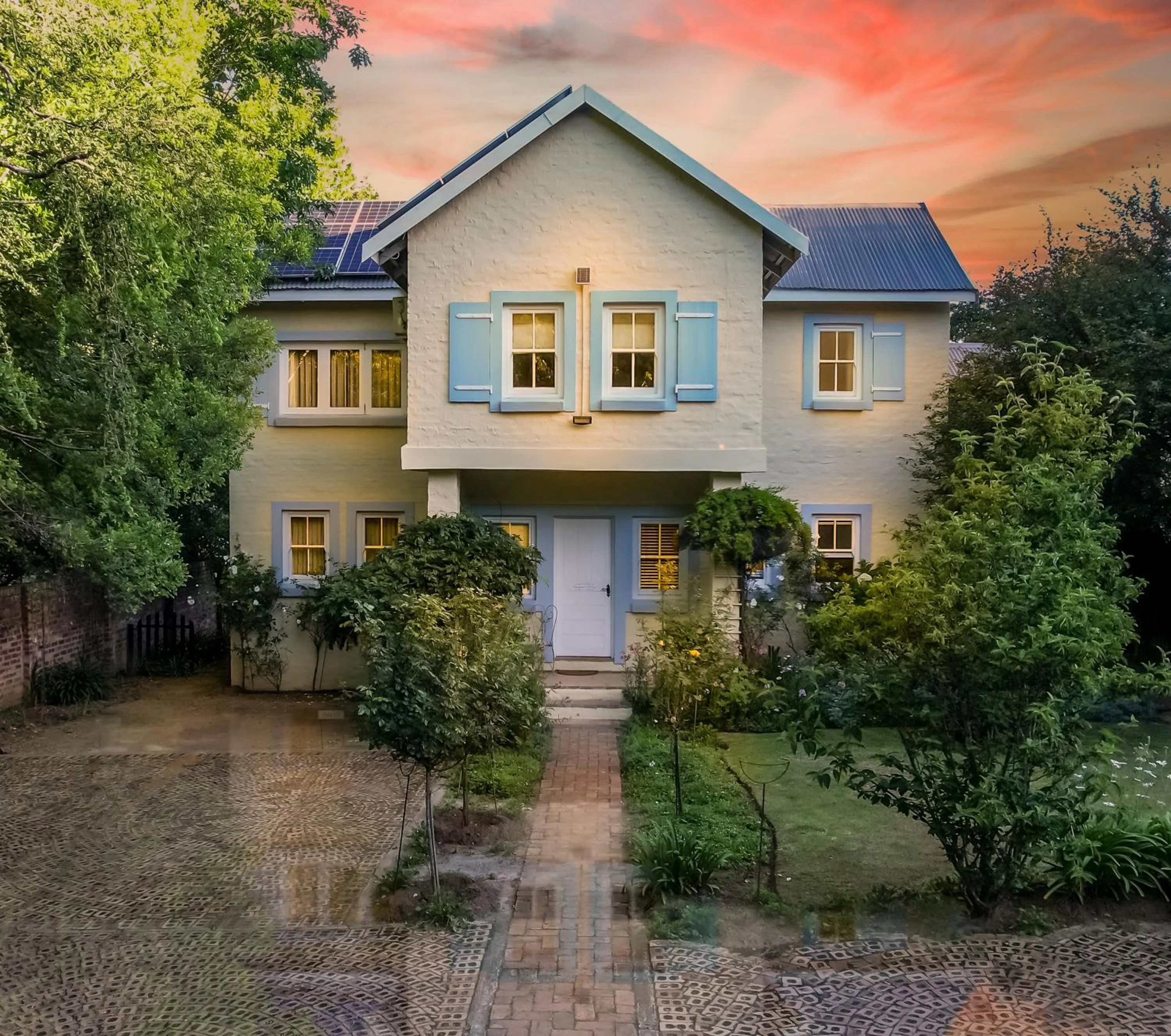 Property building in The Rose Cottage B&B