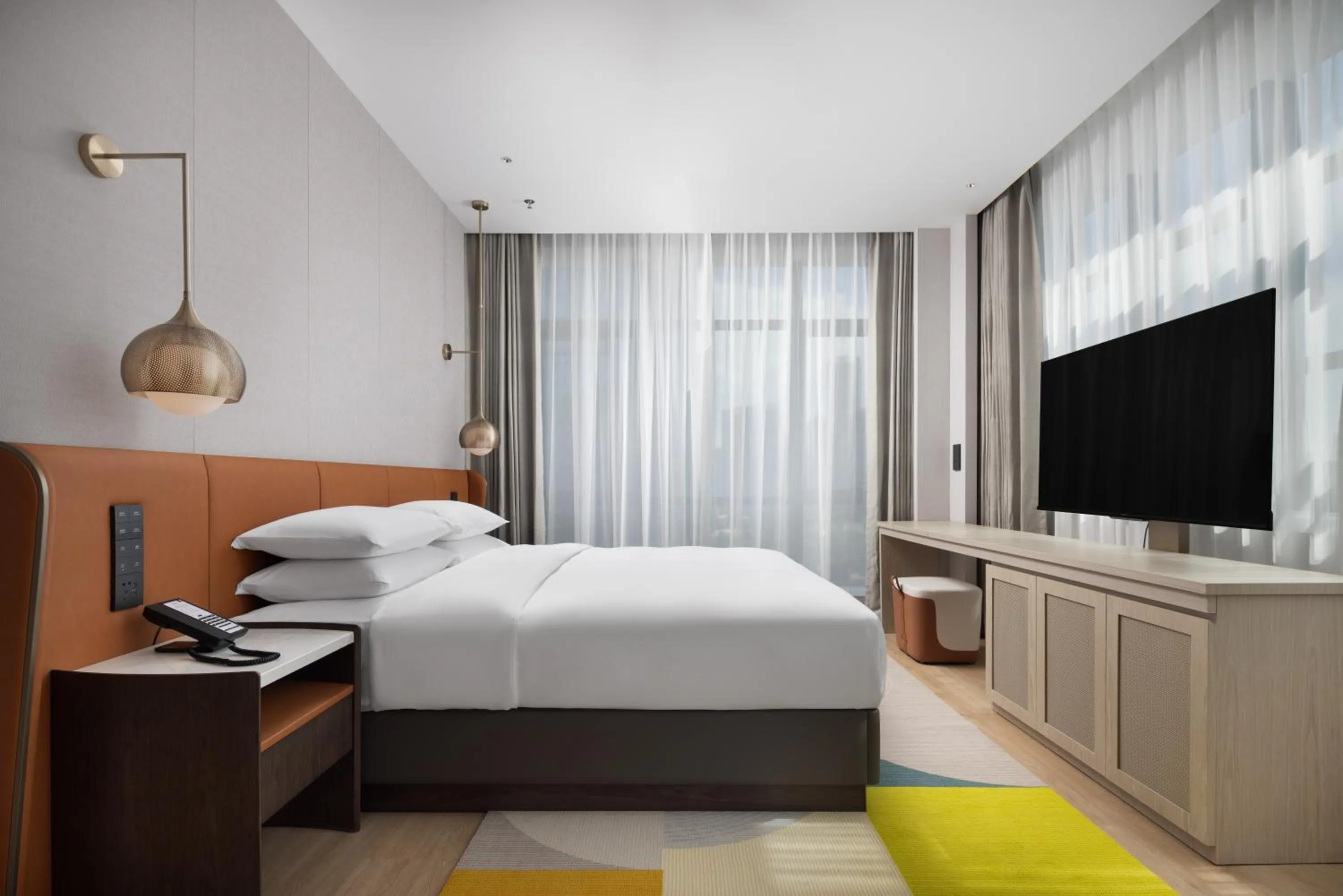 Bed in Home2 Suites by Hilton Guiyang Guanshanhu