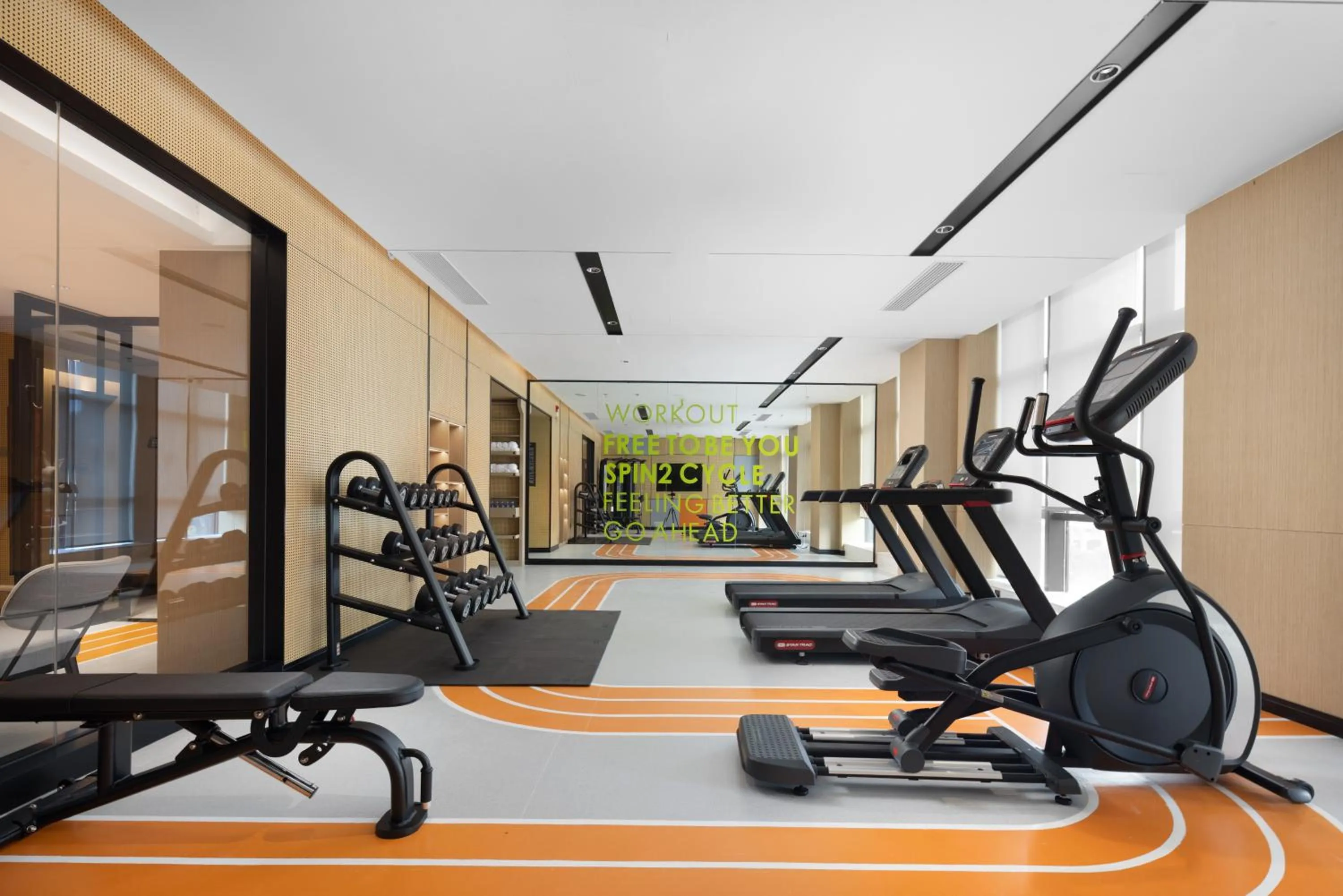 Fitness centre/facilities in Home2 Suites by Hilton Guiyang Guanshanhu