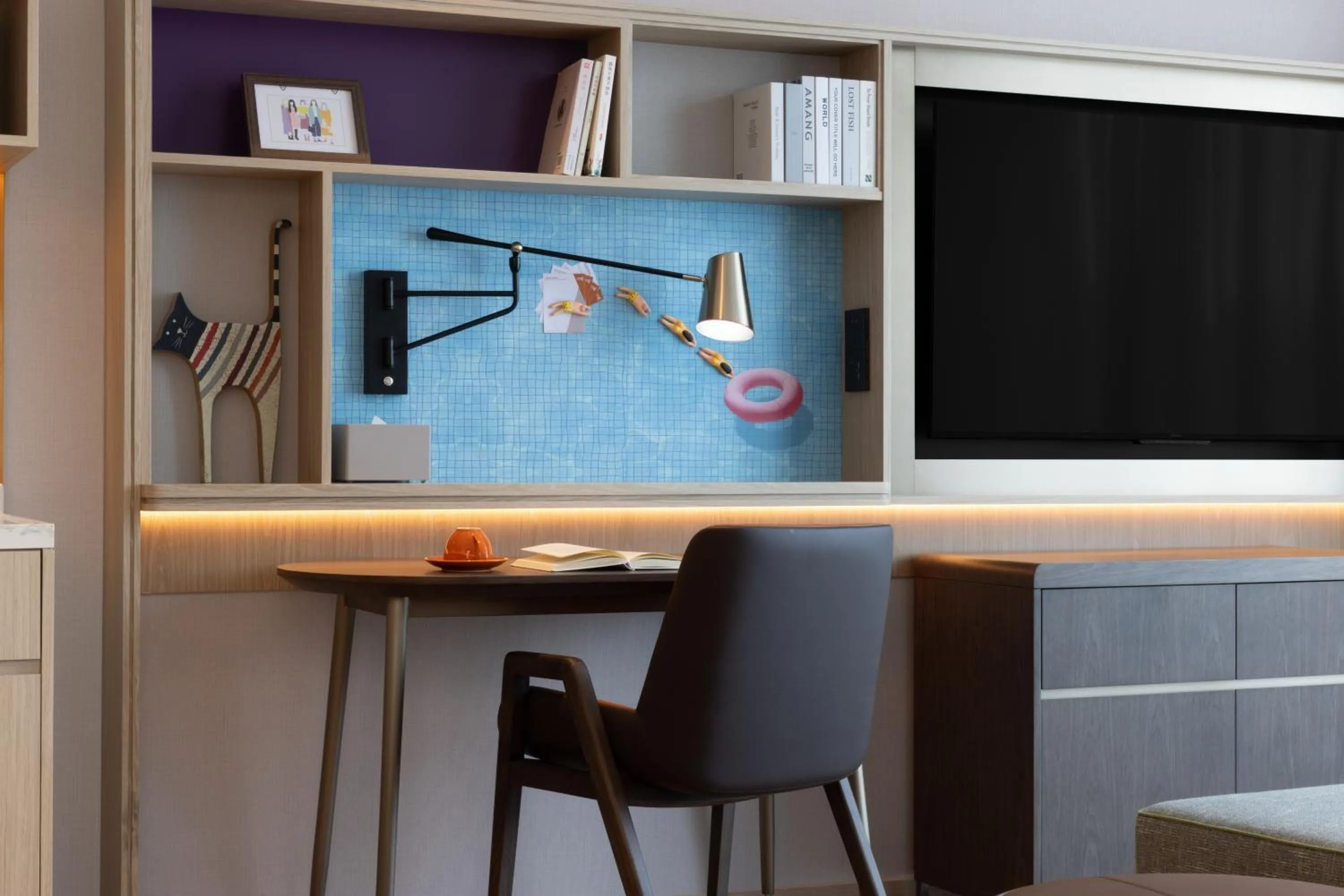 Decorative detail in Home2 Suites by Hilton Guiyang Guanshanhu