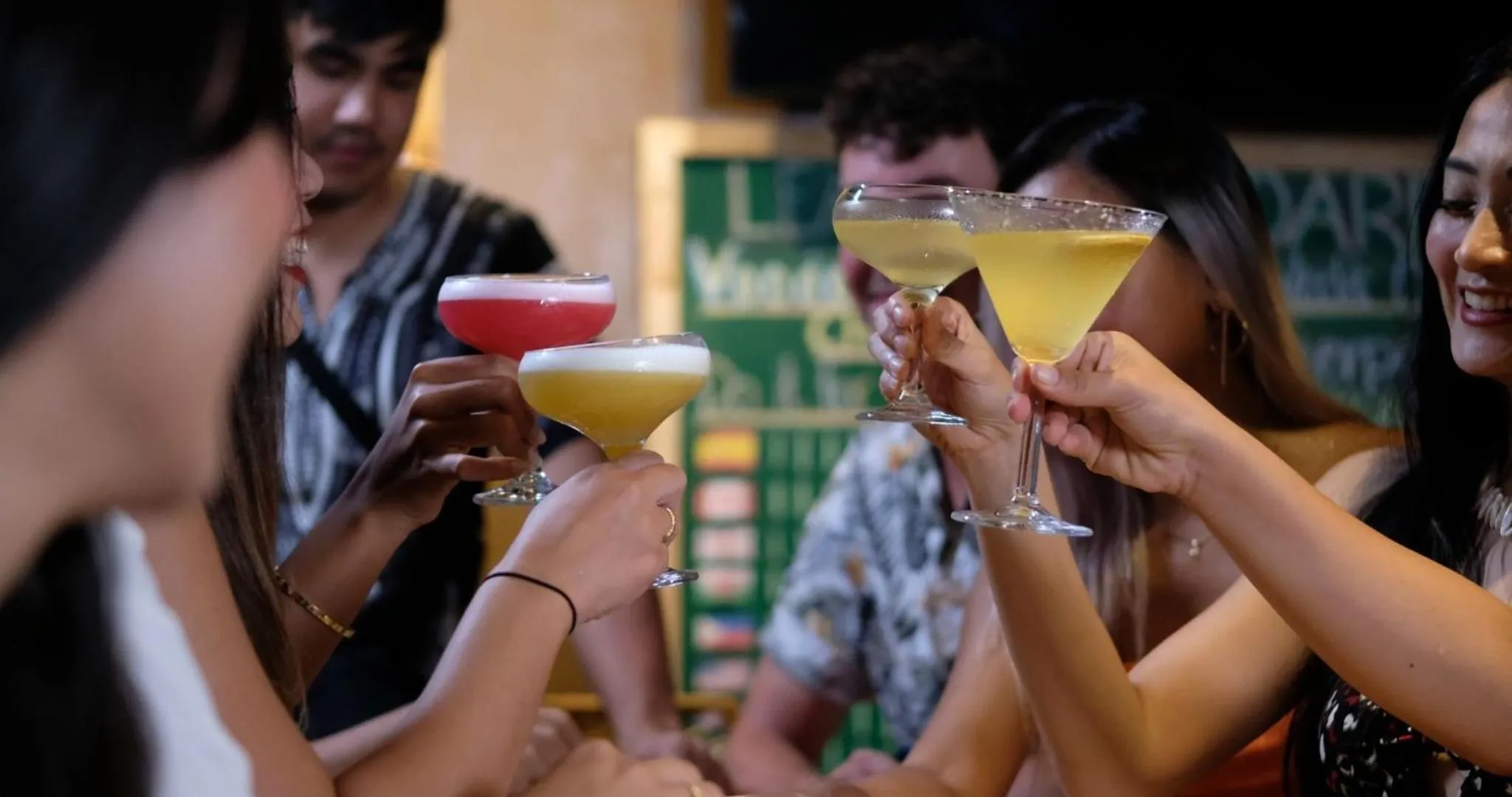 Food and drinks in Mad Monkey Siquijor