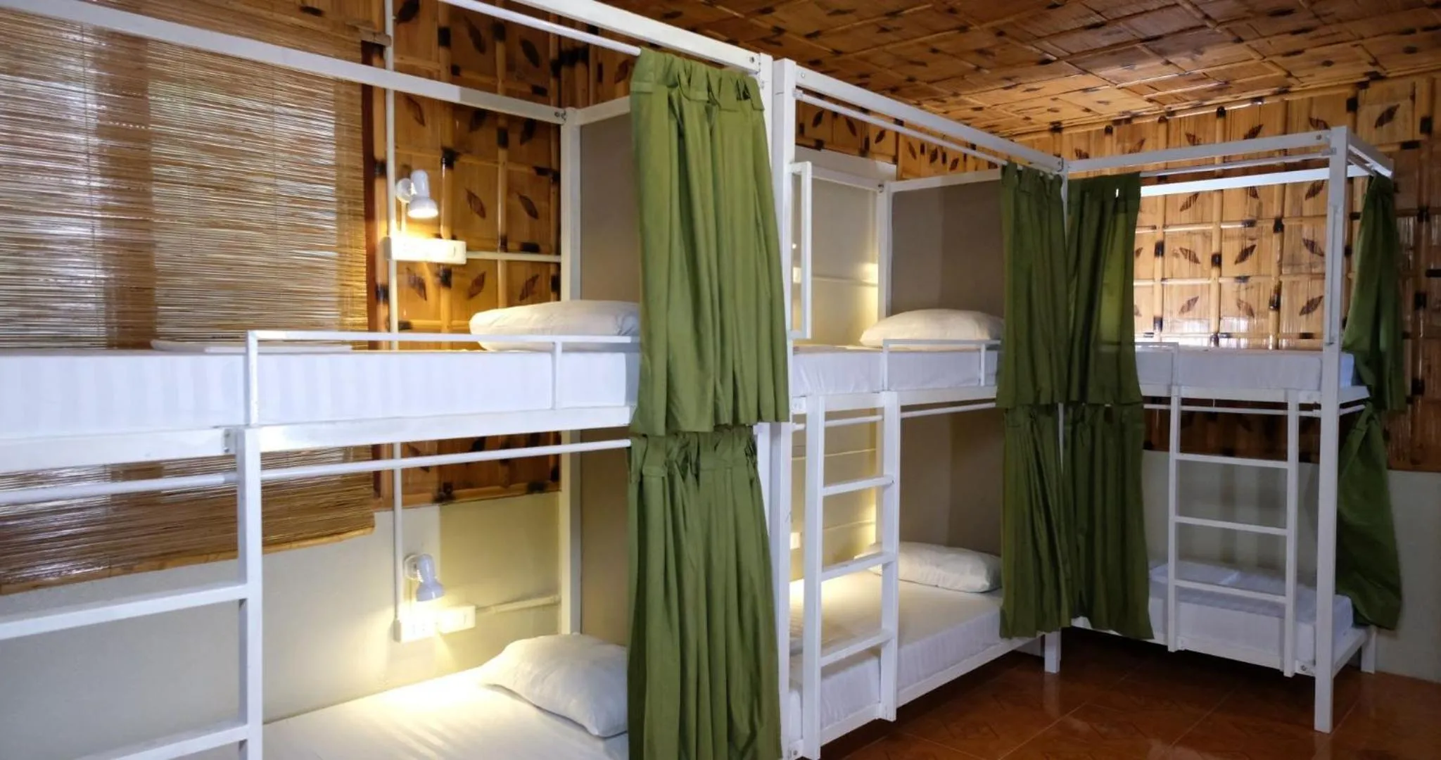 Bed in Mad Monkey Siquijor