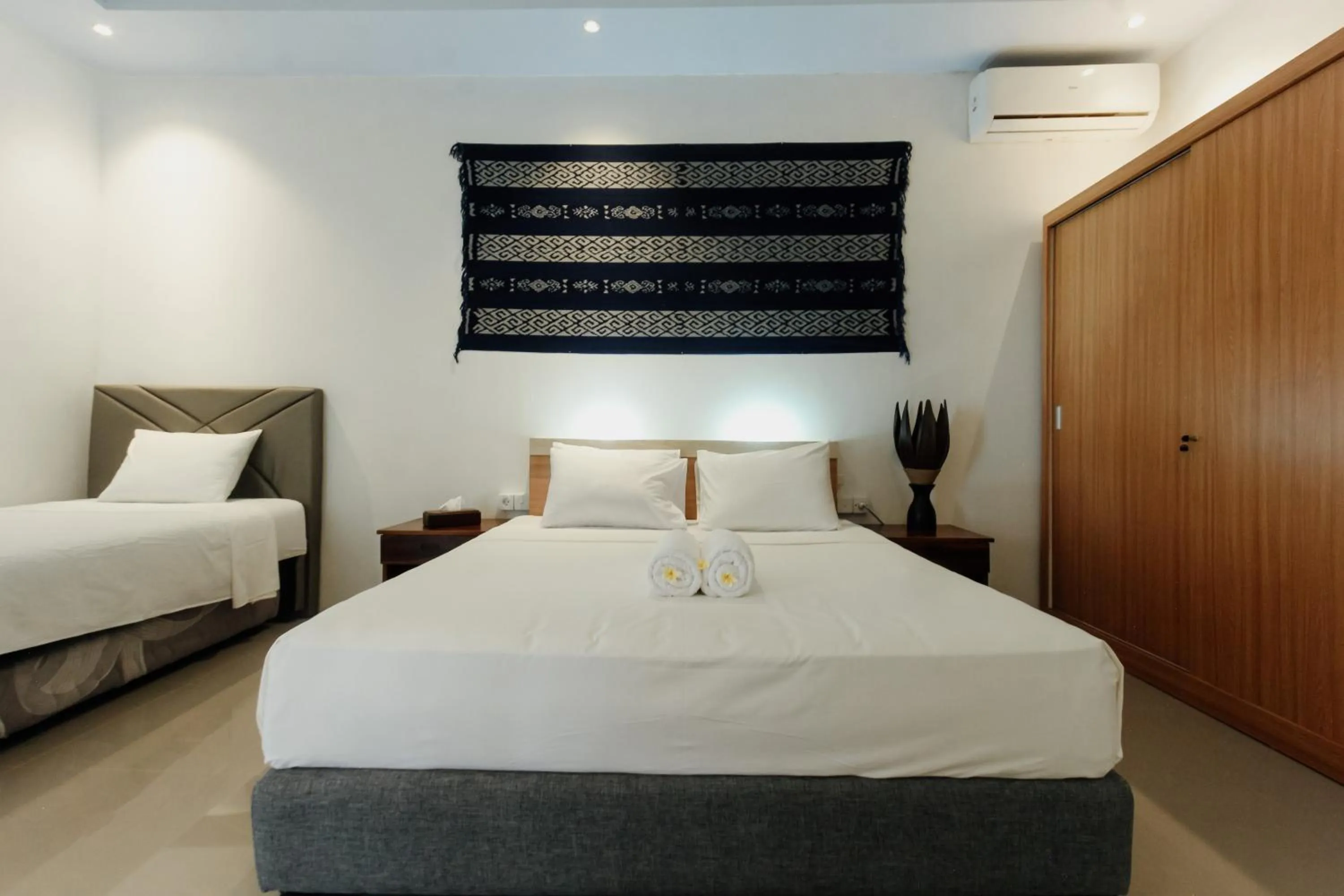 Bed in Sayang Bungalows