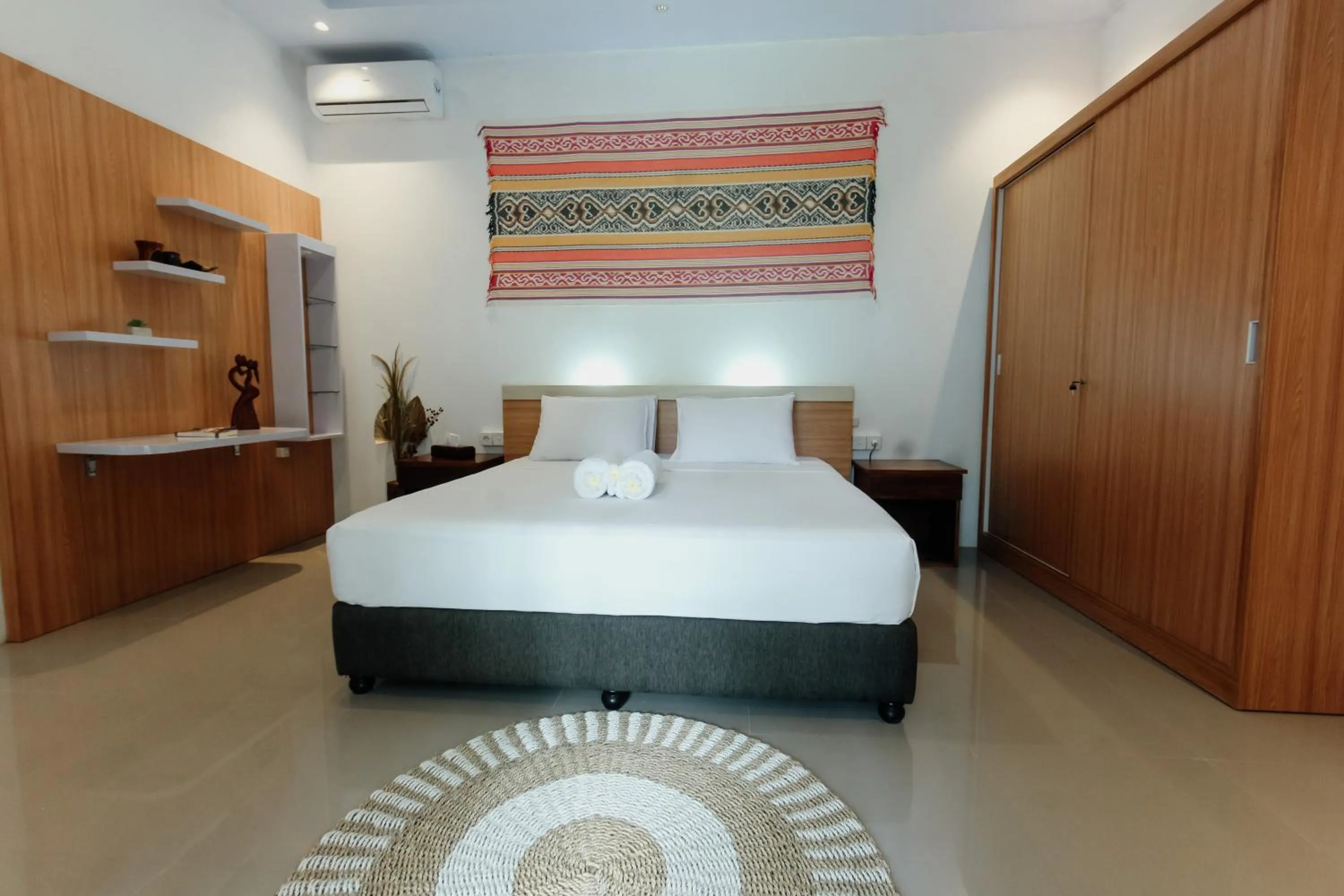 Bed in Sayang Bungalows