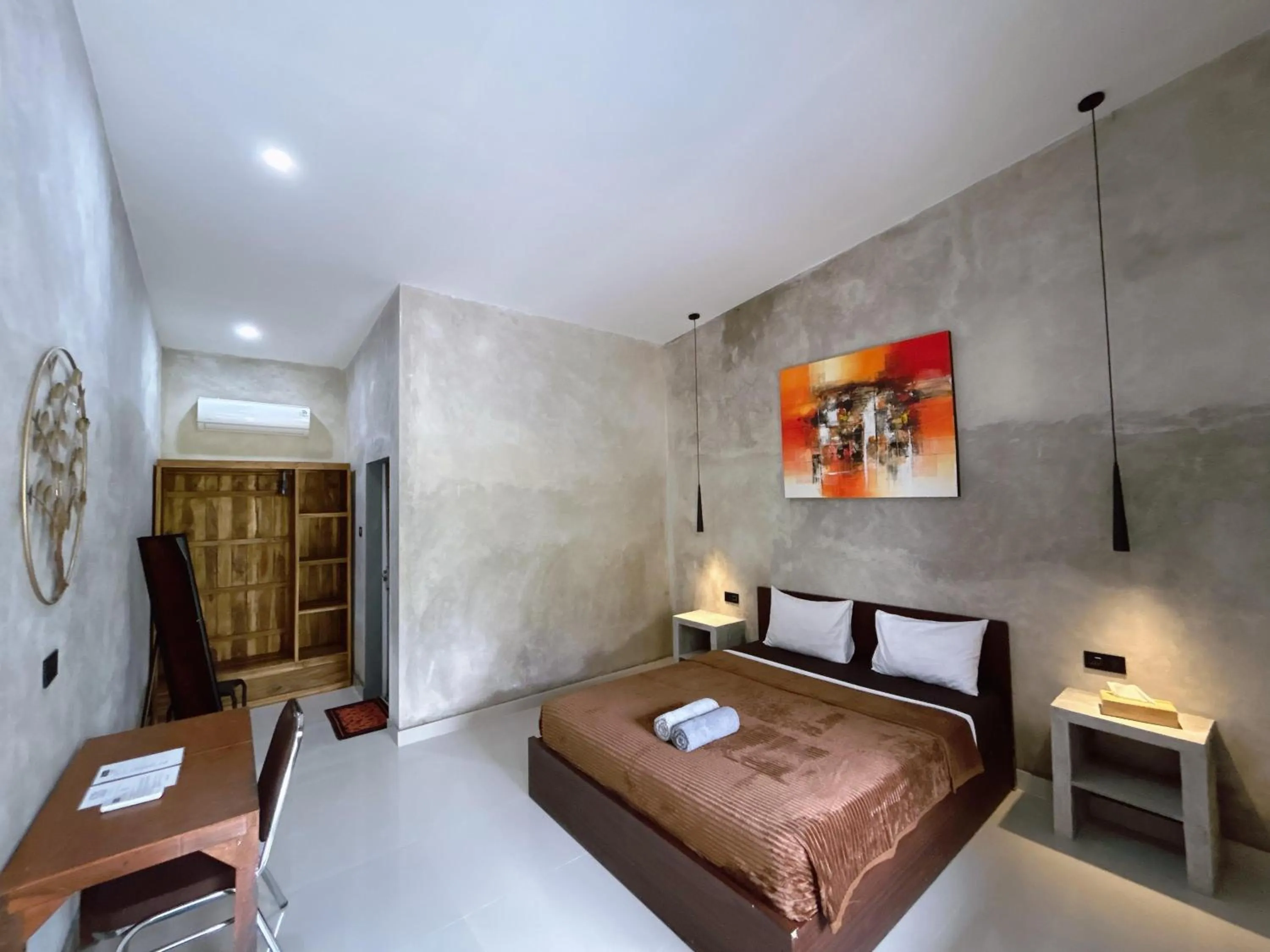 Bed in Sayang Bungalows