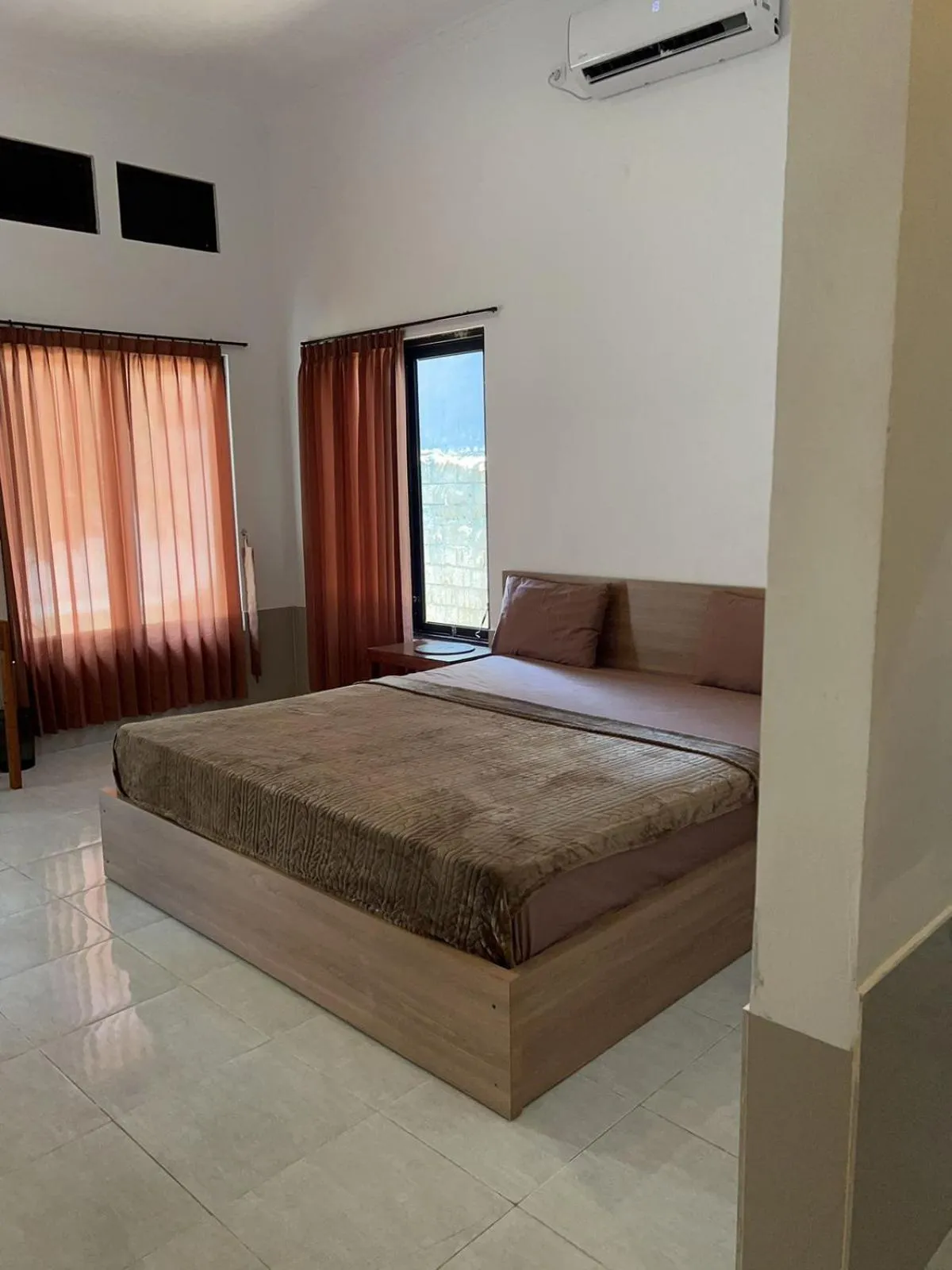 Bed in Sayang Bungalows