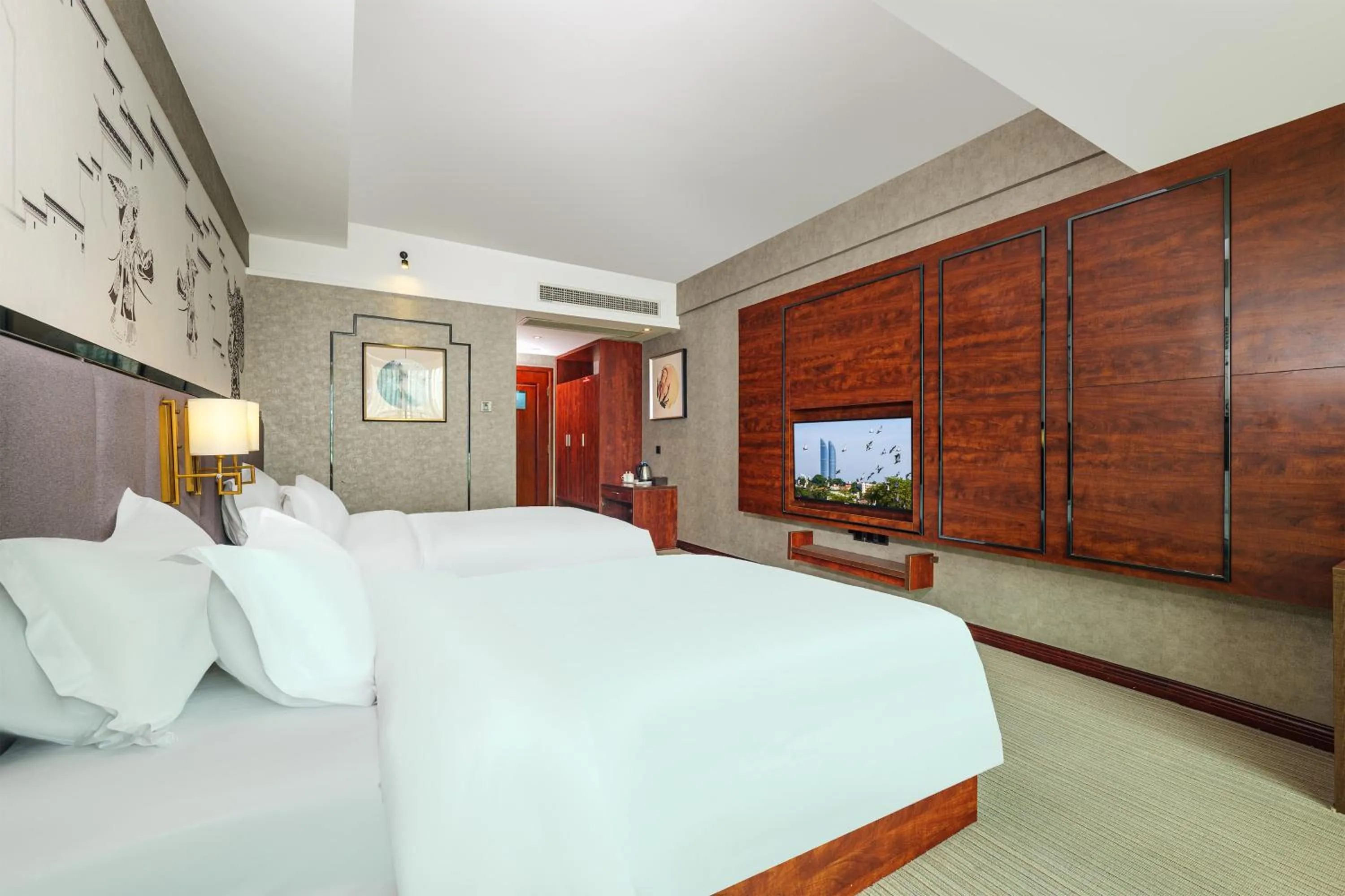 Bed in Xiamen Xiangzun Hotel - Huijing Plaza Branch