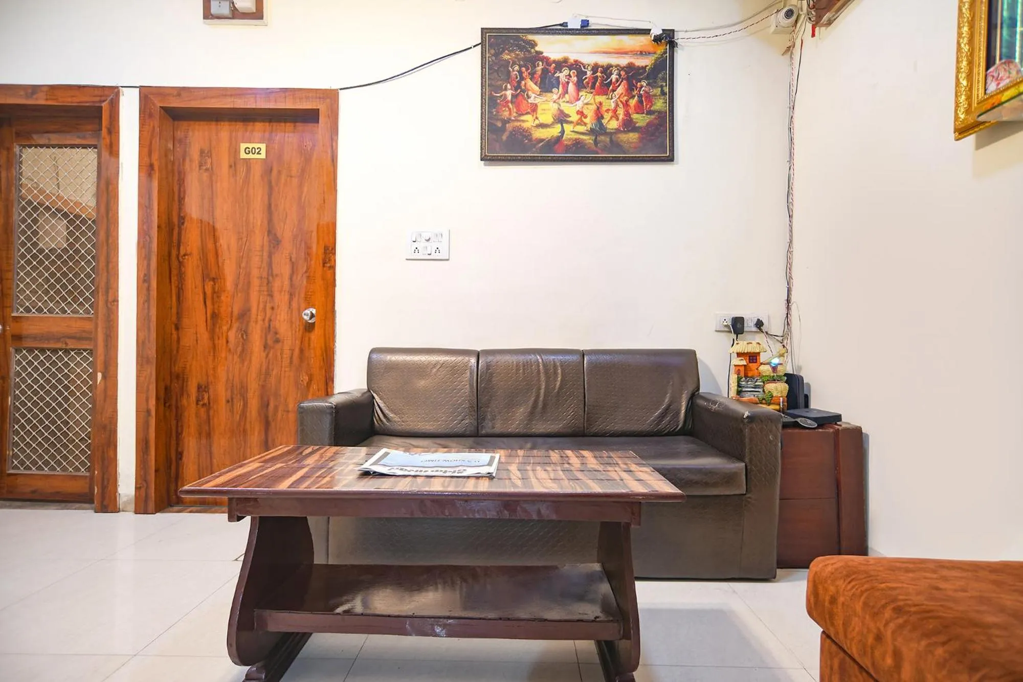 Seating area in FabExpress Golden Sky