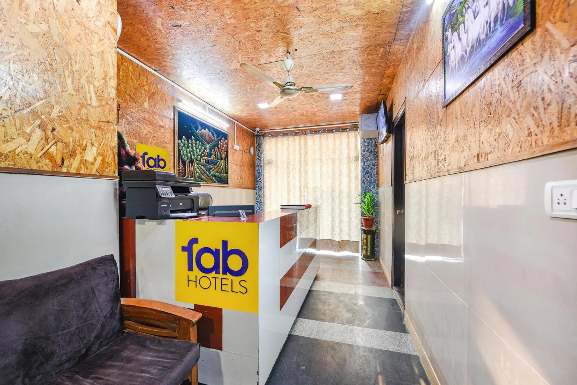 Lobby or reception in FabHotel Luxury Retreat