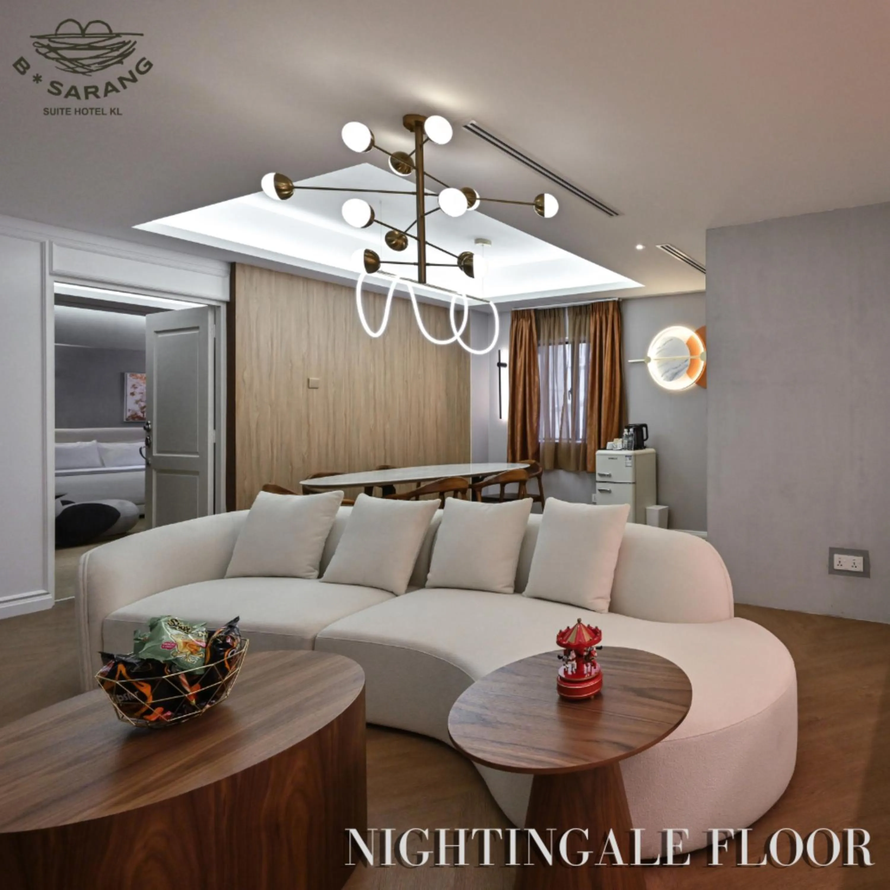 Living room in B Sarang Suite Hotel Kuala Lumpur