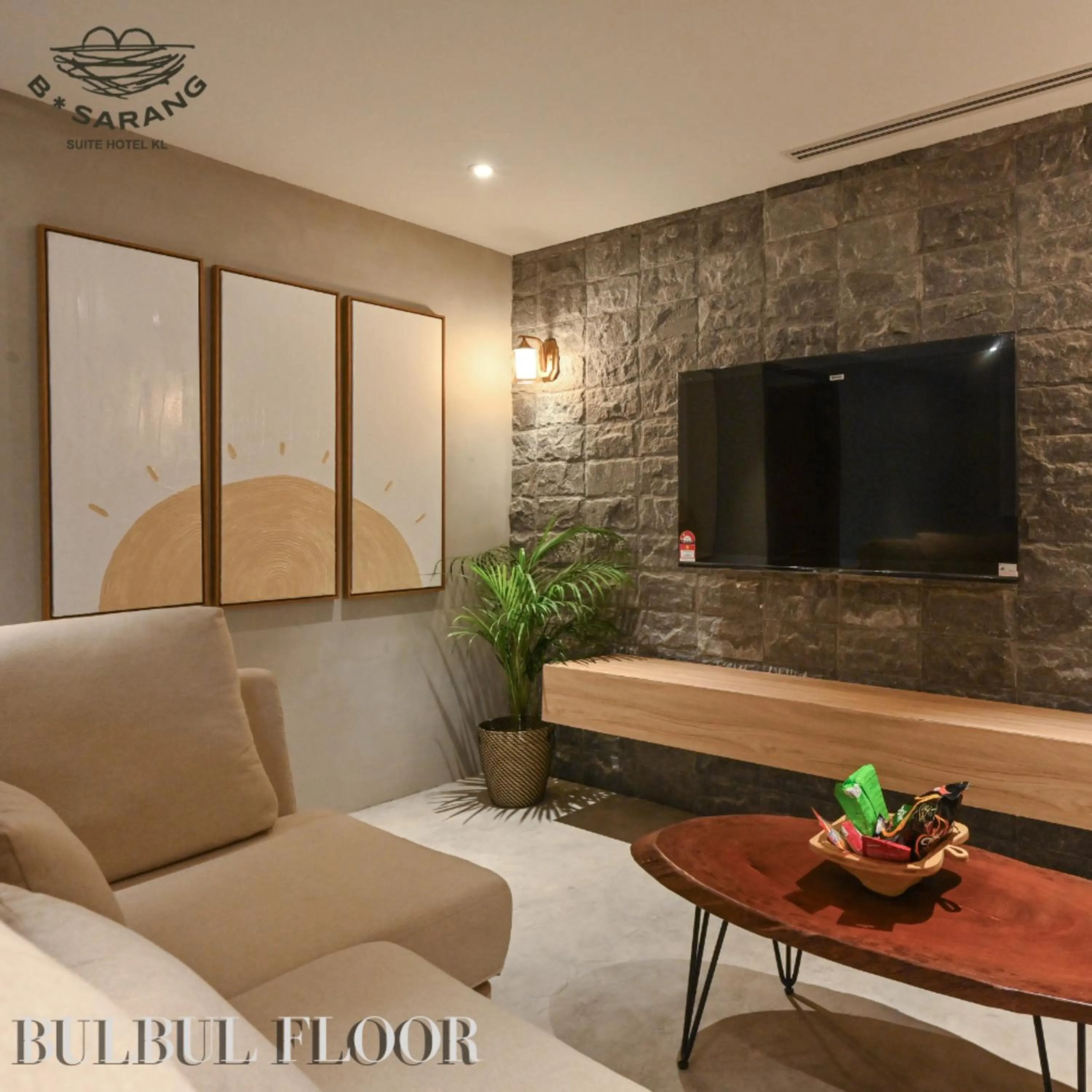 TV and multimedia in B Sarang Suite Hotel Kuala Lumpur