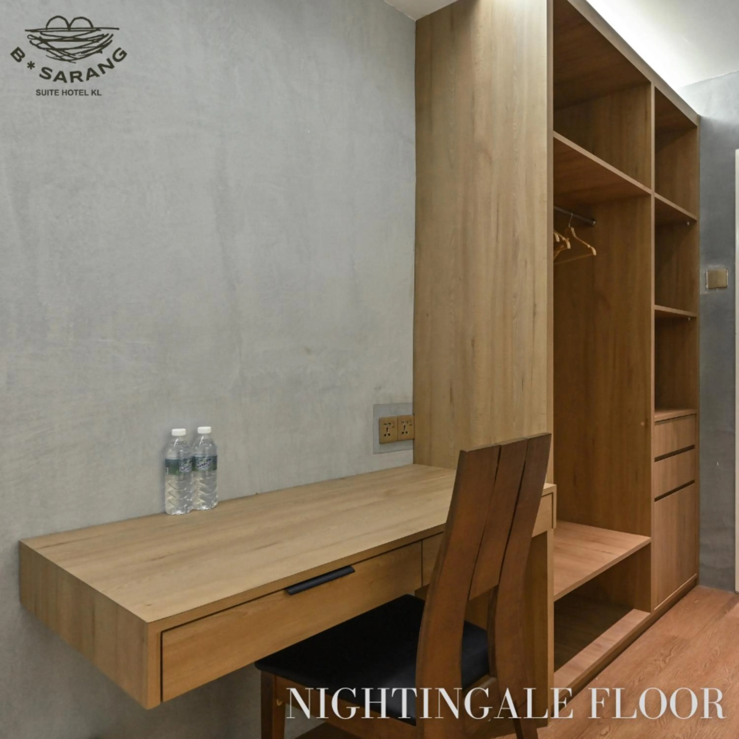 hair dresser in B Sarang Suite Hotel Kuala Lumpur