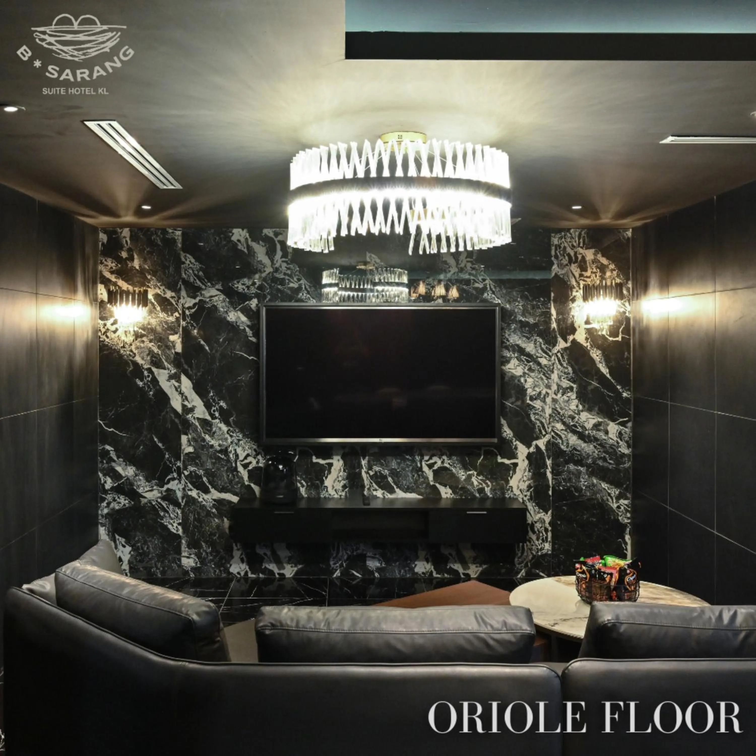 TV and multimedia in B Sarang Suite Hotel Kuala Lumpur