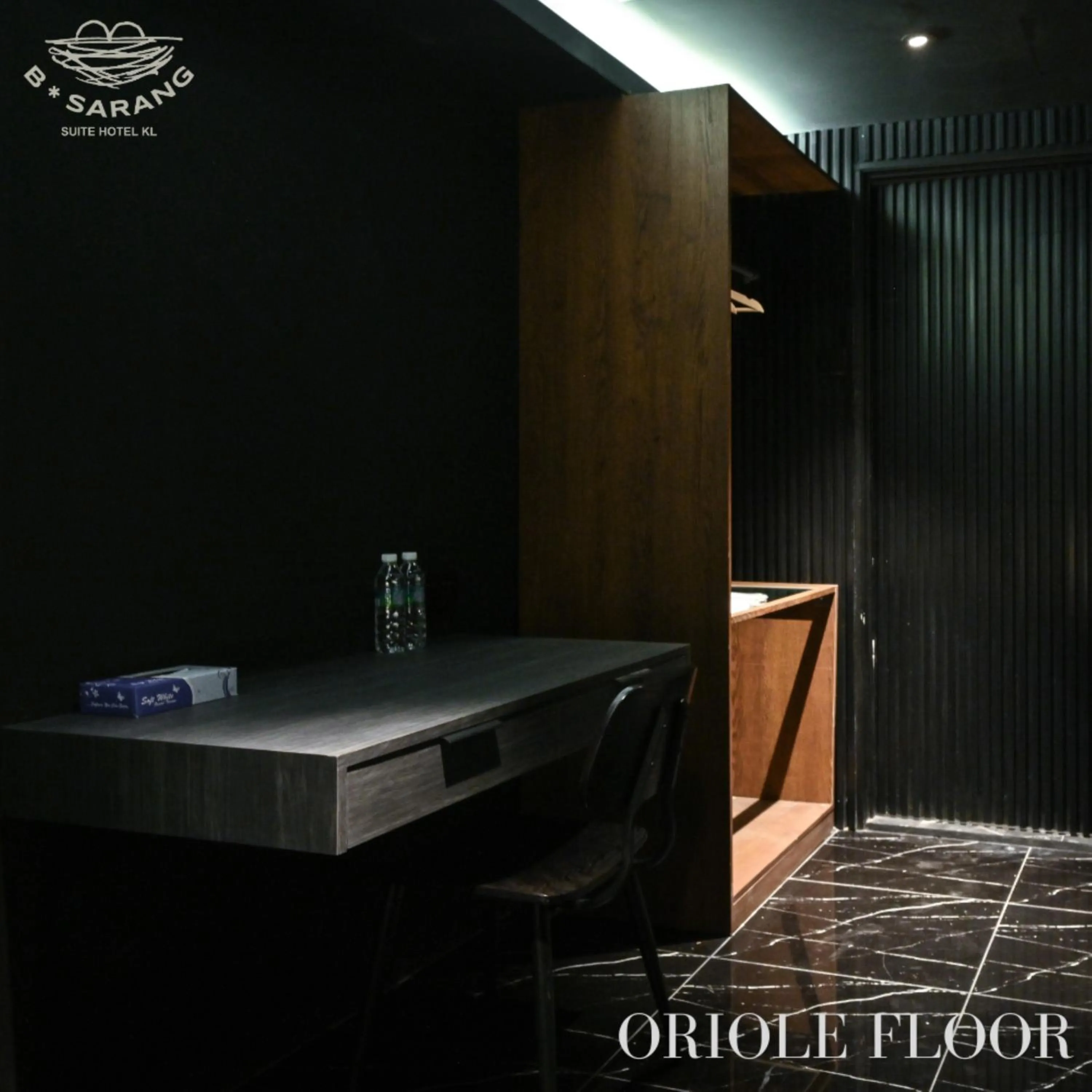 wardrobe in B Sarang Suite Hotel Kuala Lumpur