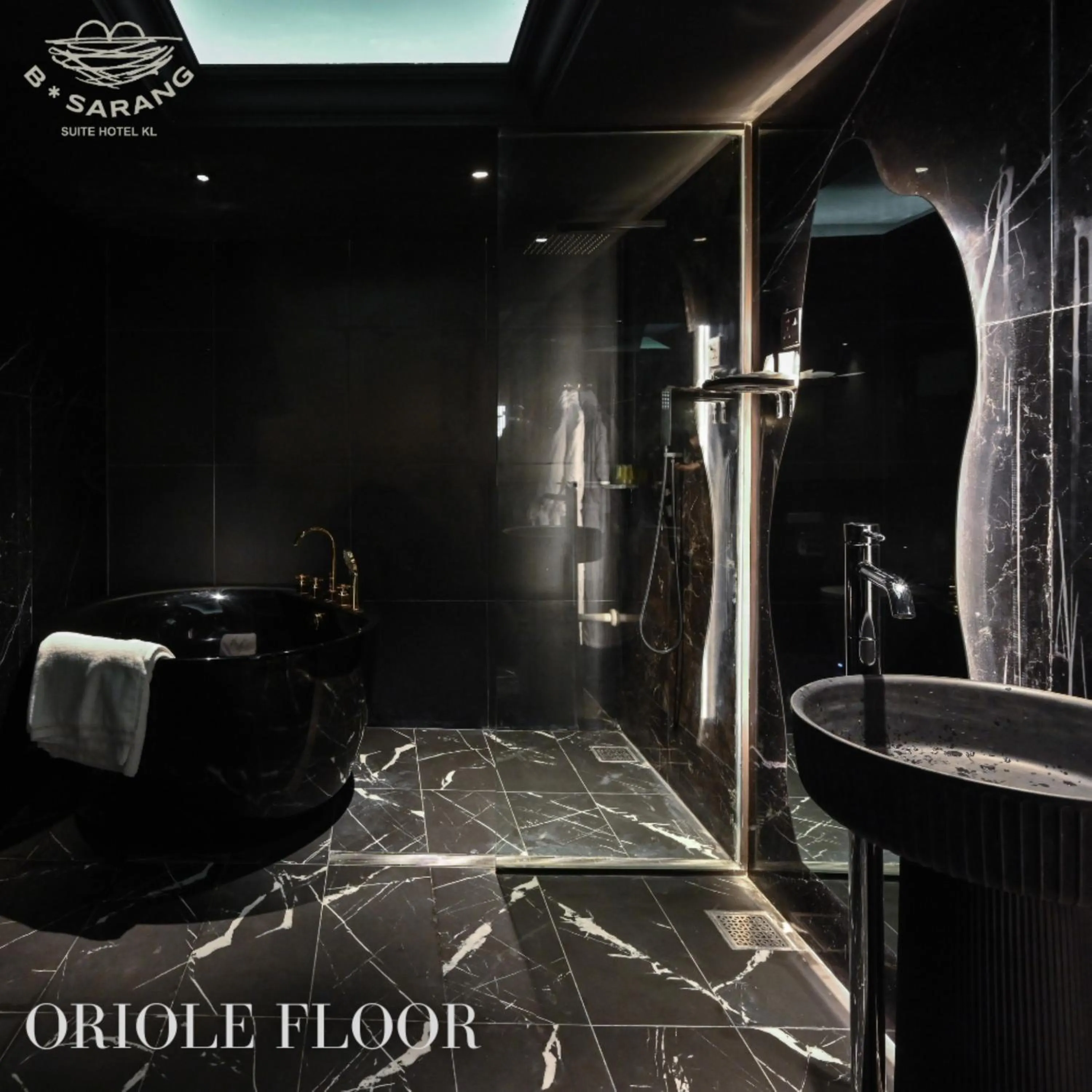 Shower in B Sarang Suite Hotel Kuala Lumpur