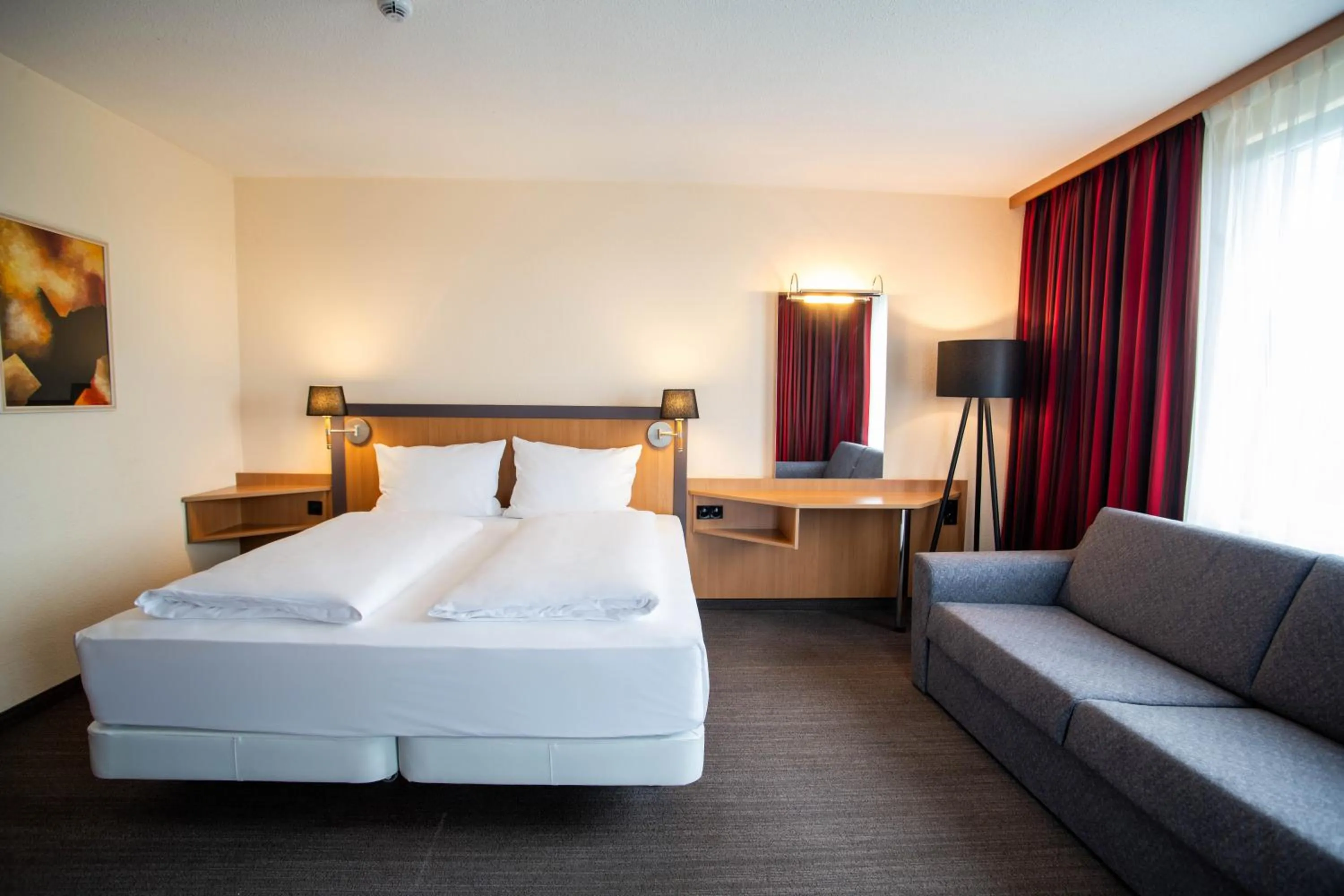 Bed in Best Western Conference Airporthotel Frankfurt Mörfelden