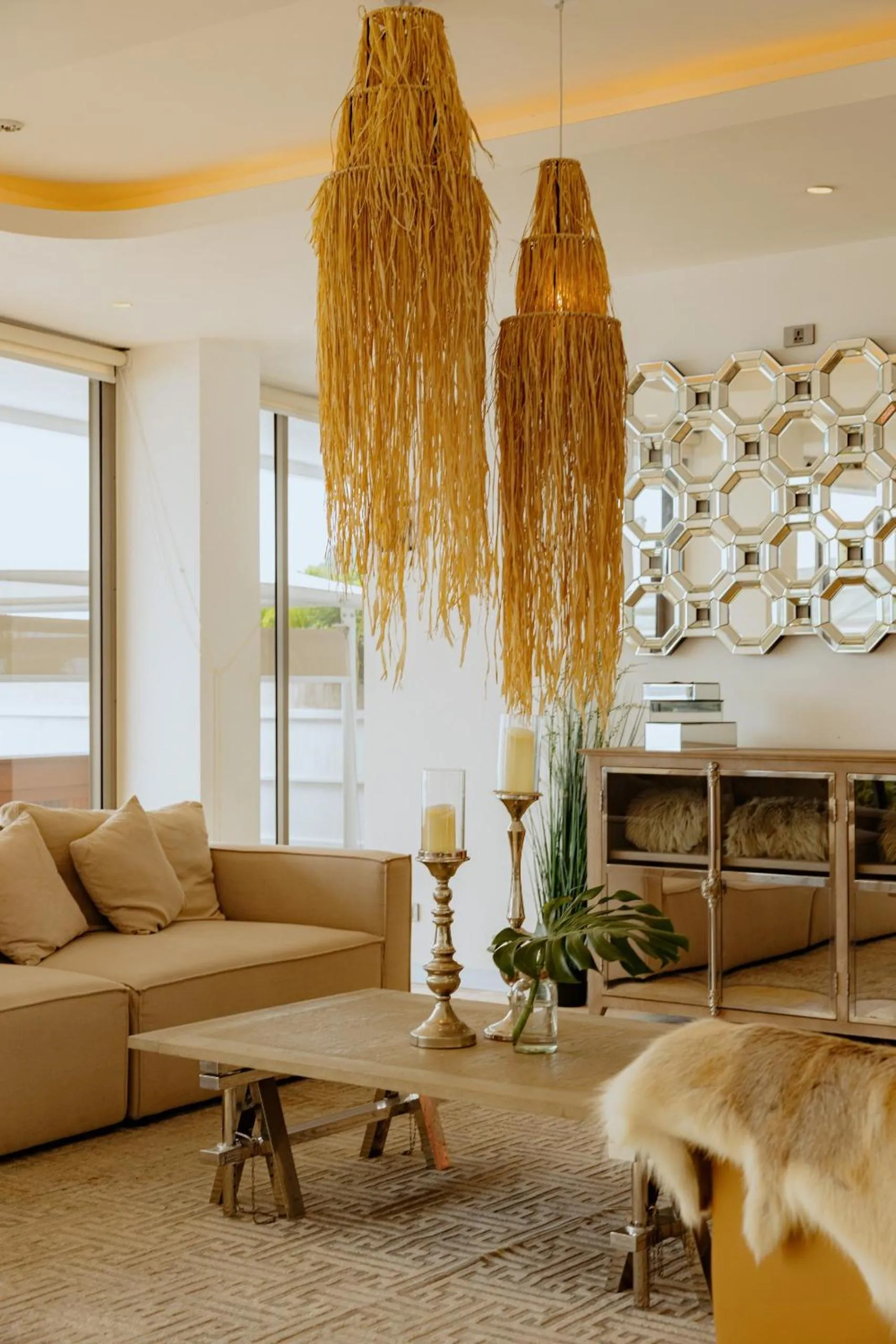 Seating area in Elite Atoll Beachfront Hotel