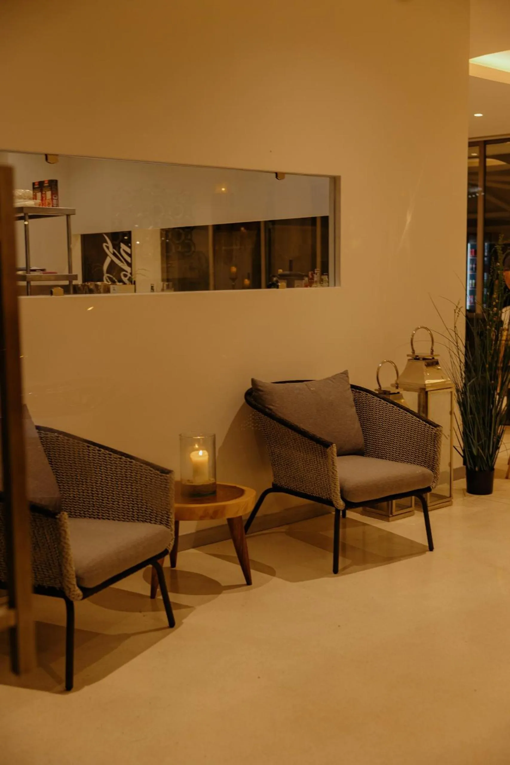 Seating area in Elite Atoll Beachfront Hotel