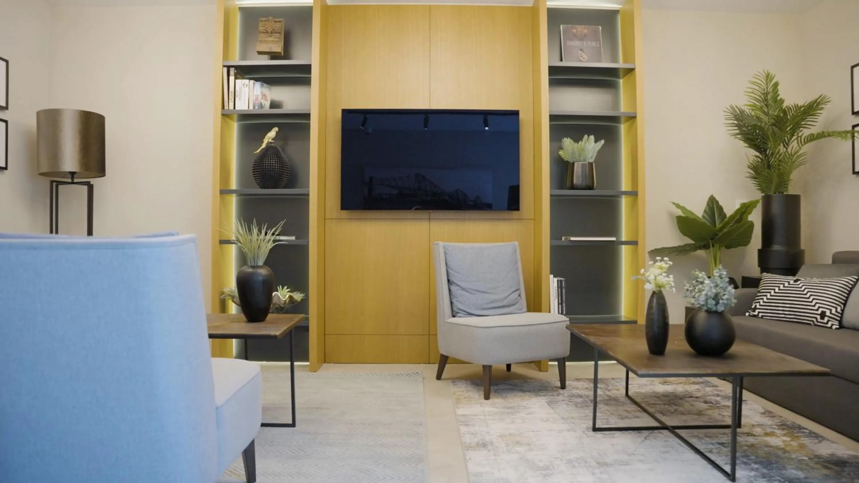 Seating area in Hotel Busch