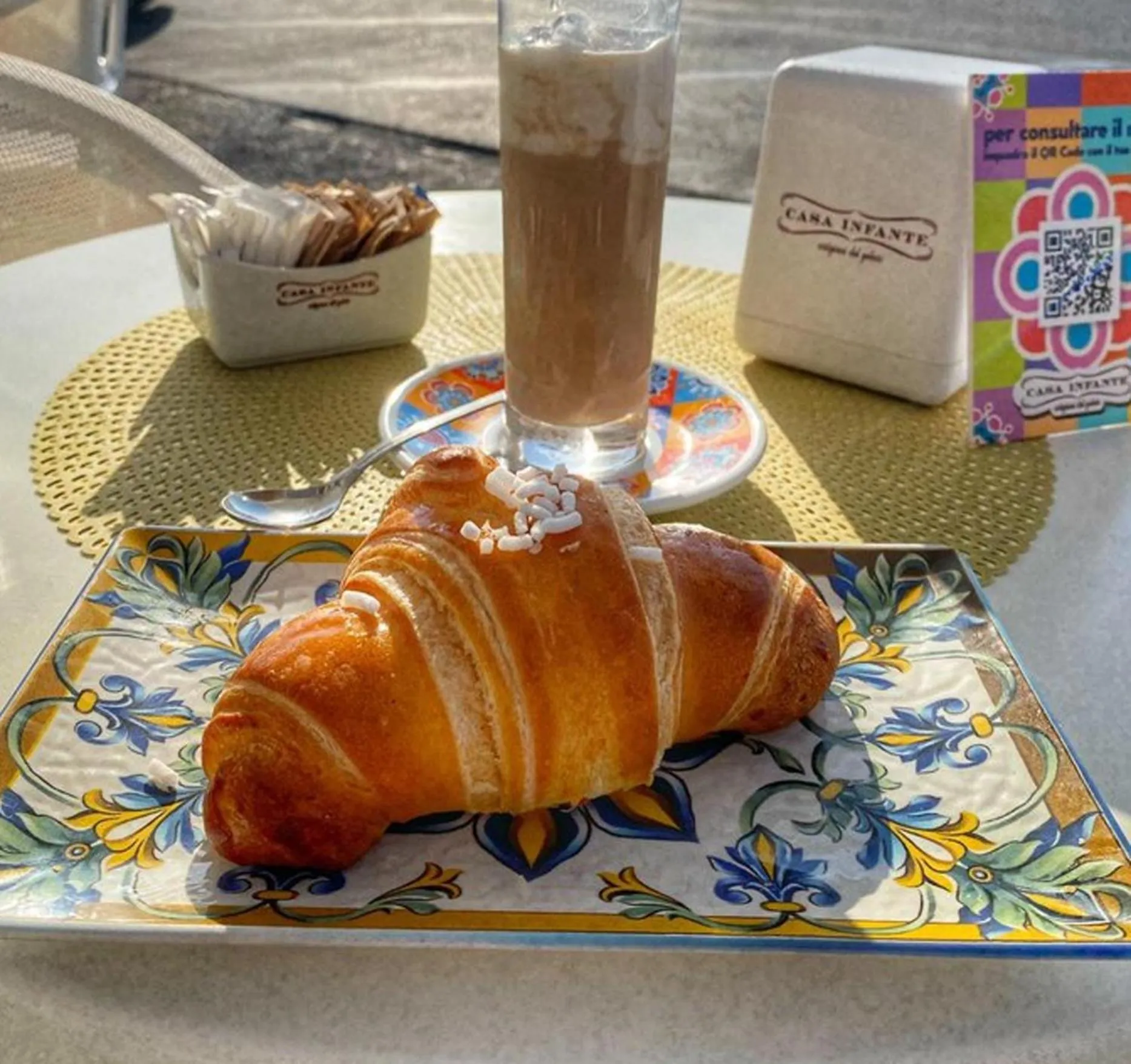 Breakfast in Dreaming of Naples