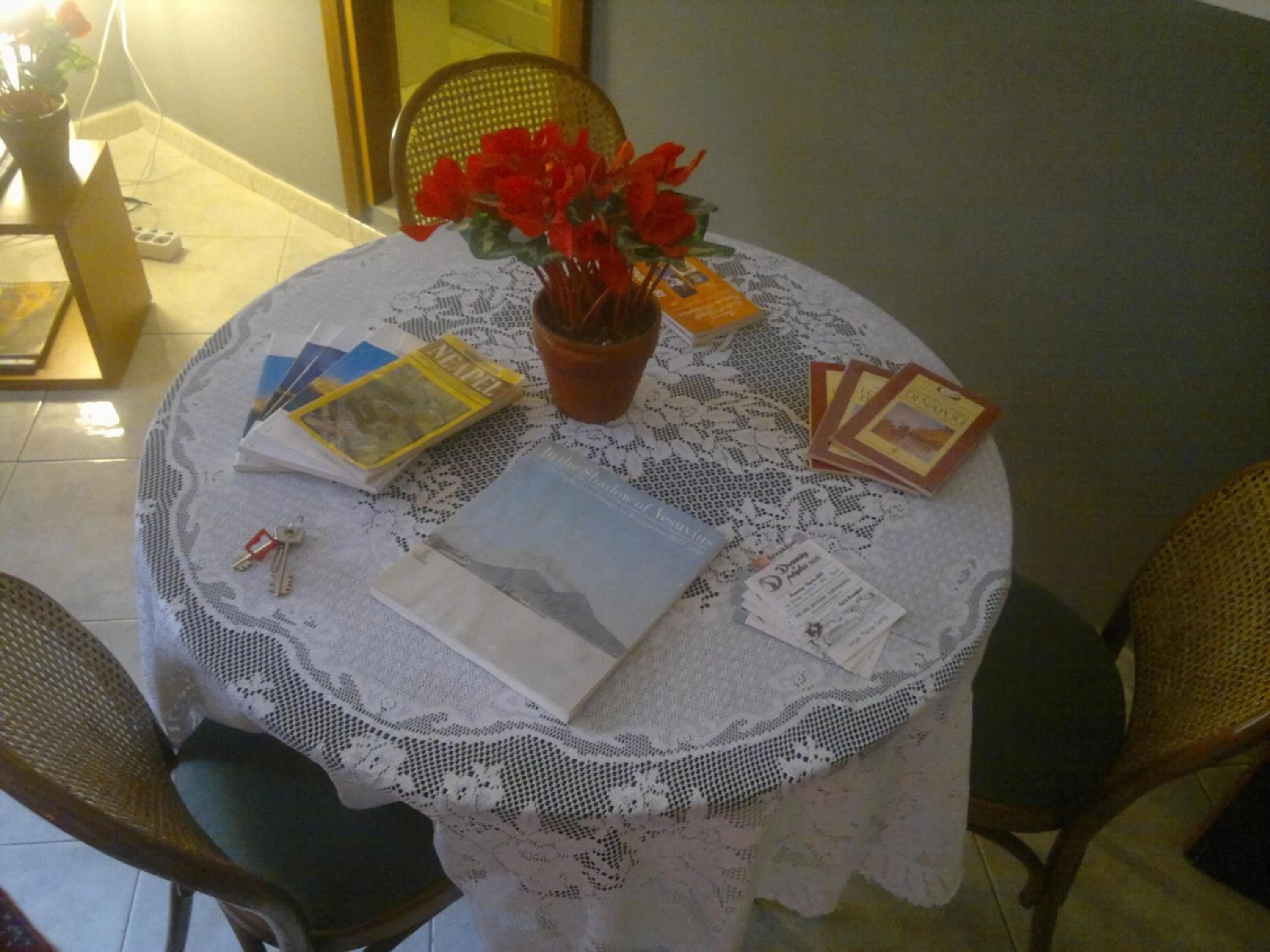 Dining area in Dreaming of Naples