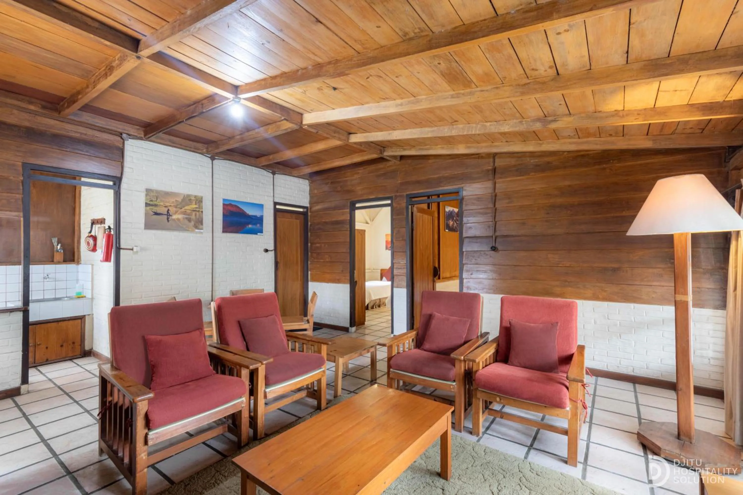 Seating area in Hotel Grand Panorama Lembang