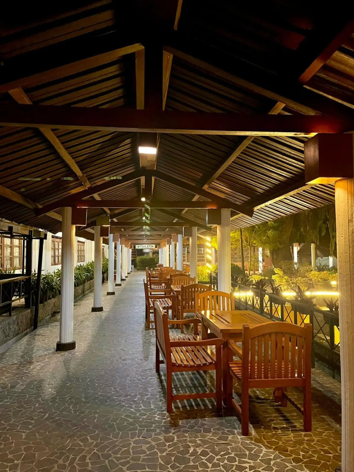 Seating area in Hotel Grand Panorama Lembang