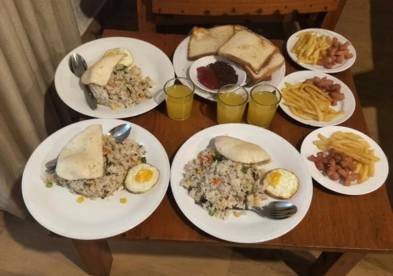 Breakfast in Hotel Grand Panorama Lembang