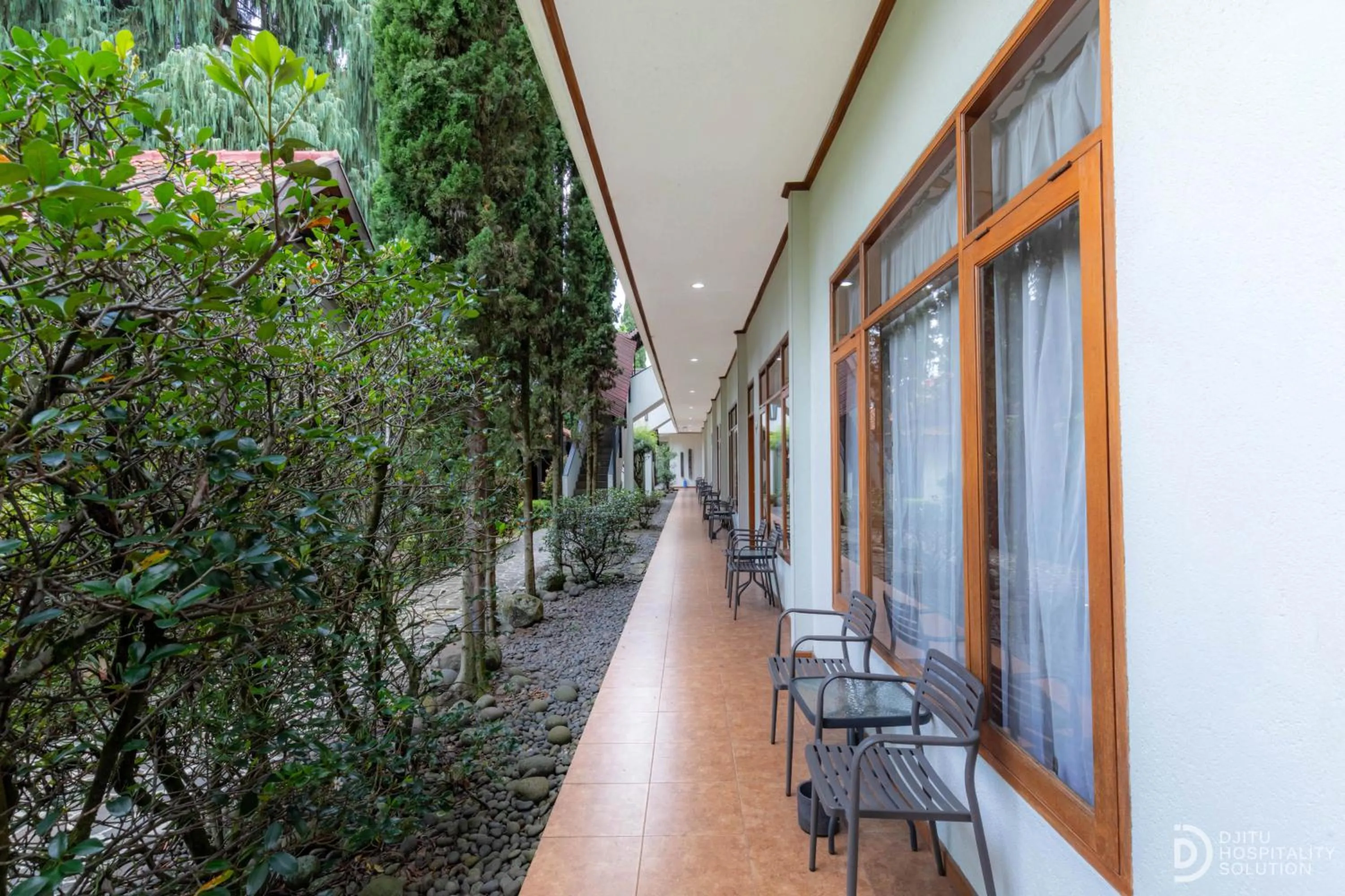 Balcony/Terrace in Hotel Grand Panorama Lembang