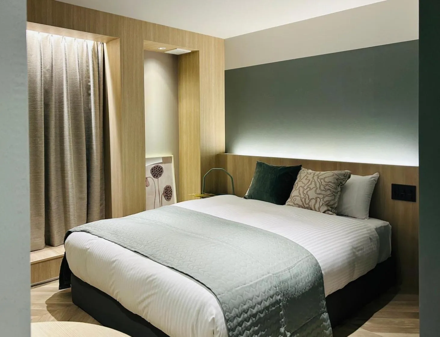 Bed in HOTEL KANMA UENO