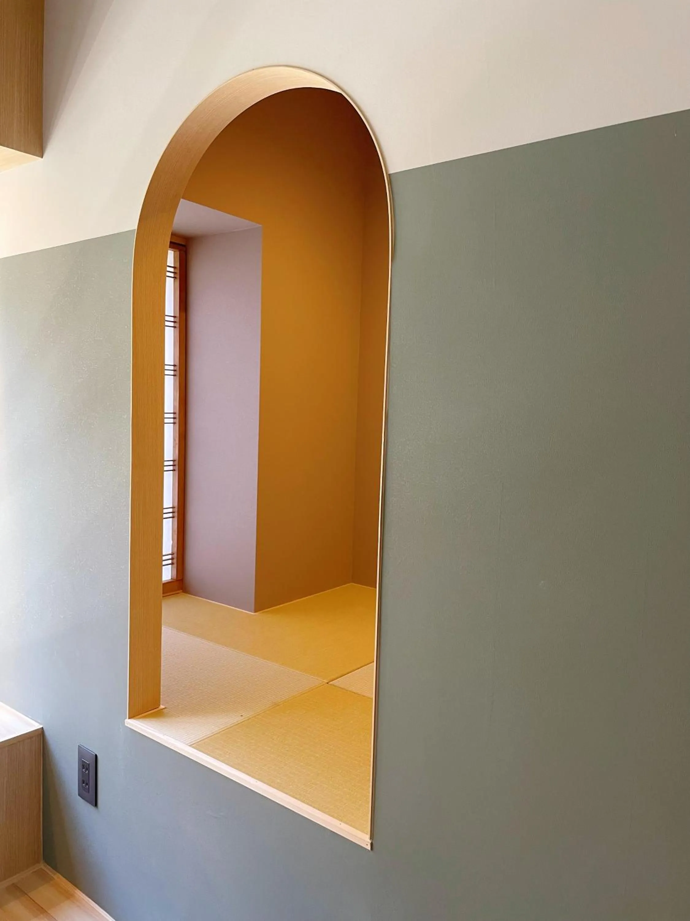 Seating area in HOTEL KANMA UENO