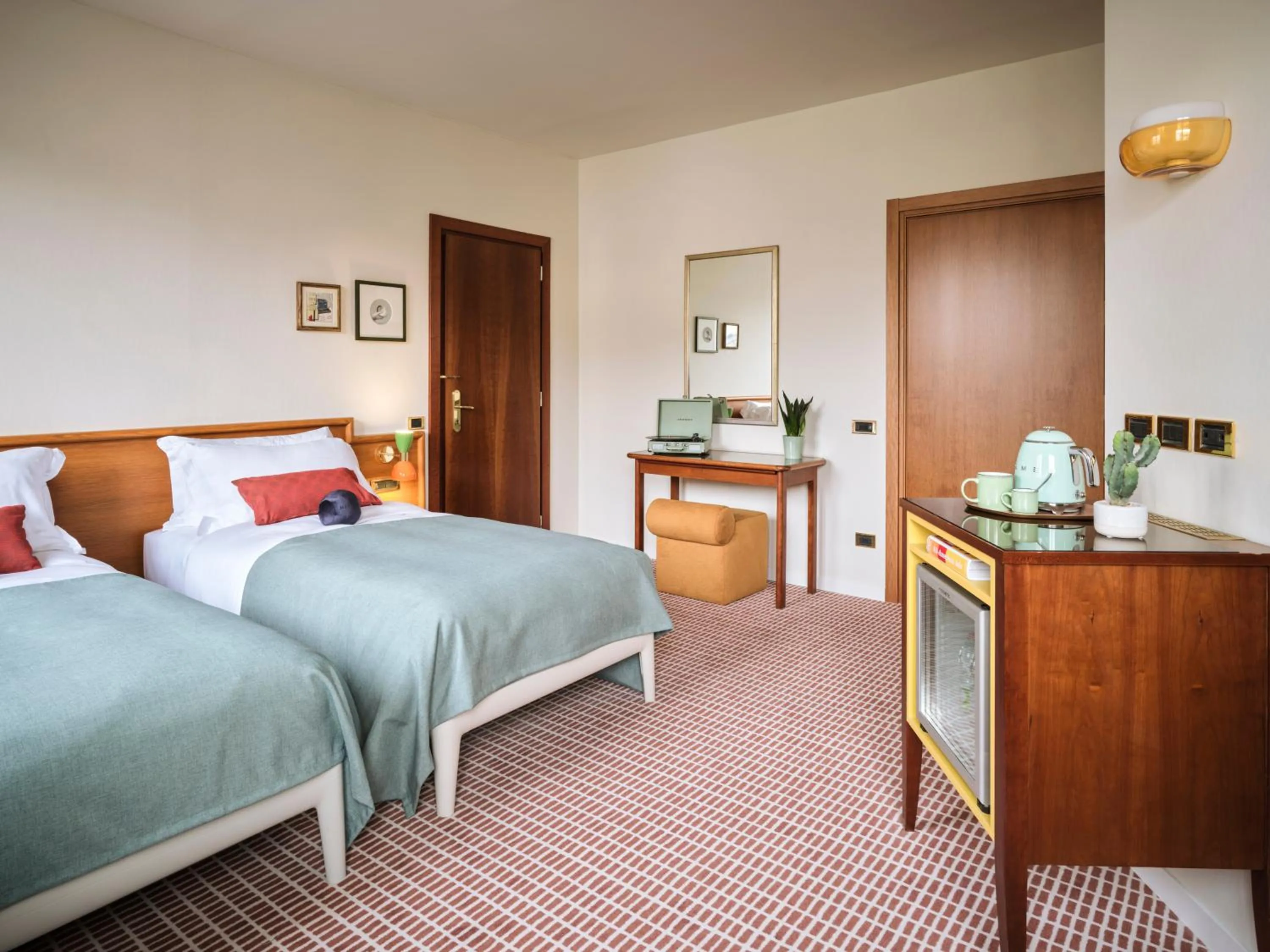 Bedroom, Bed in Max Brown Hotel Missori, part of Sircle Collection