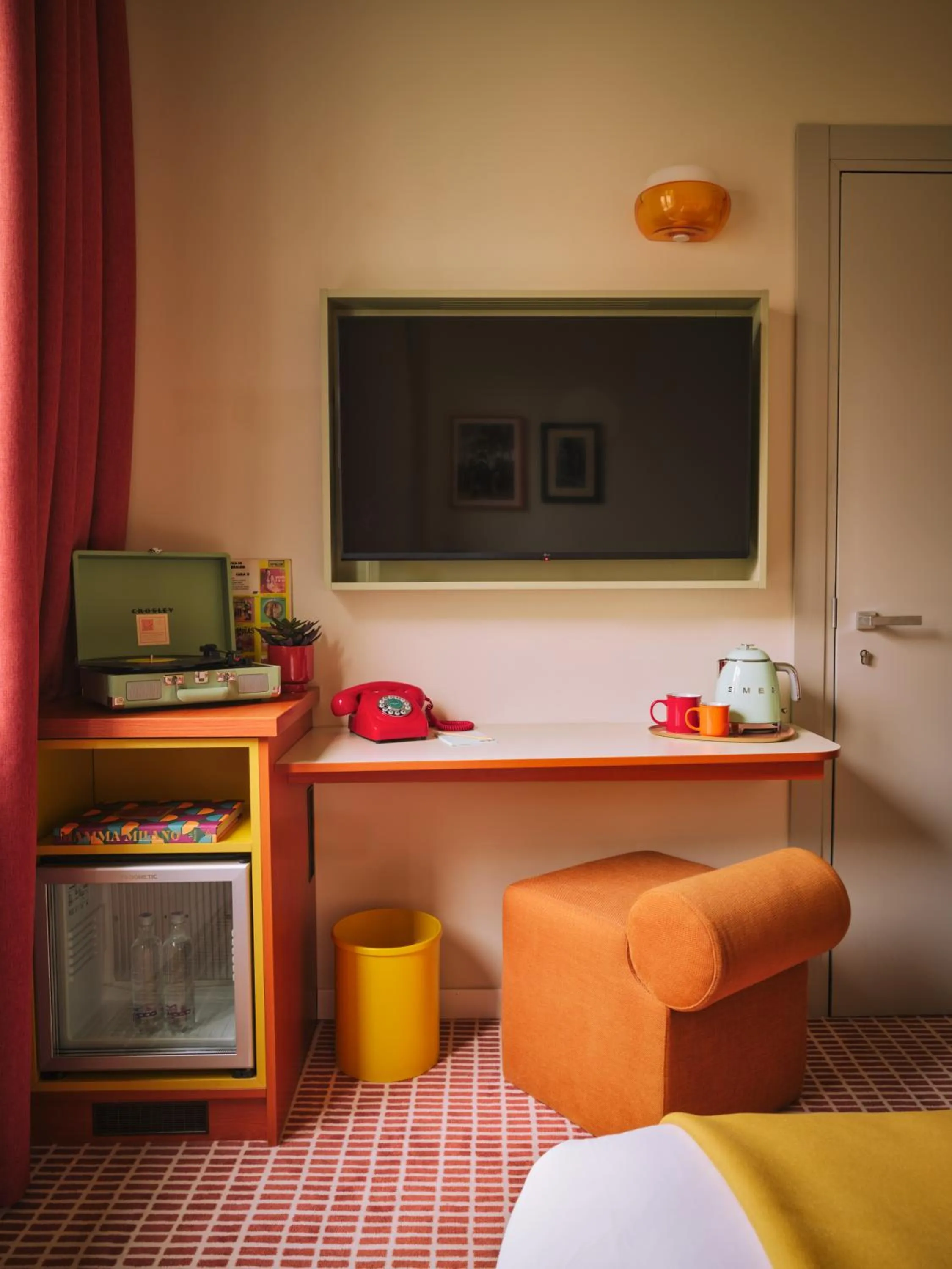 Bedroom in Max Brown Hotel Missori, part of Sircle Collection