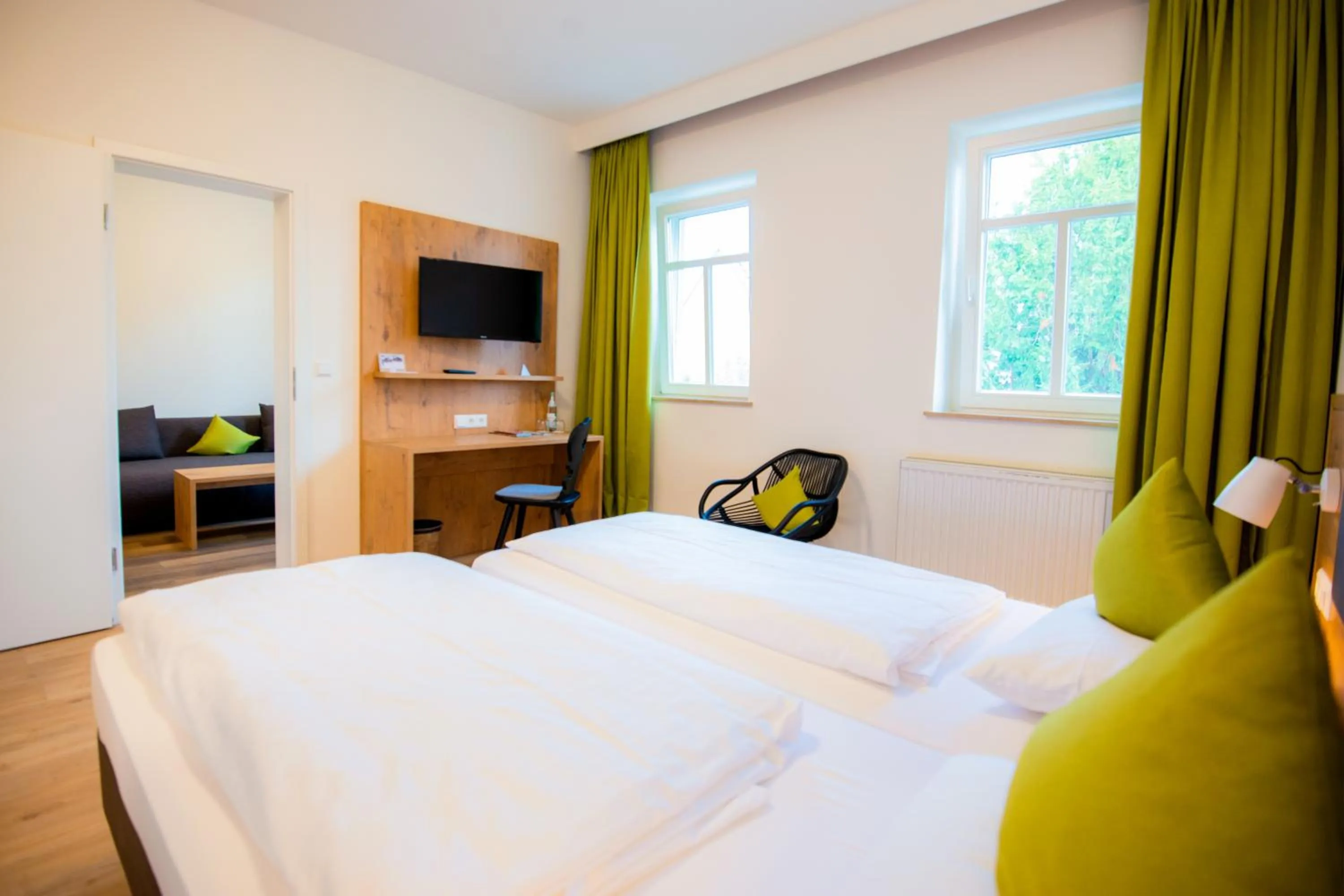 Bed in Landhaus Rössle