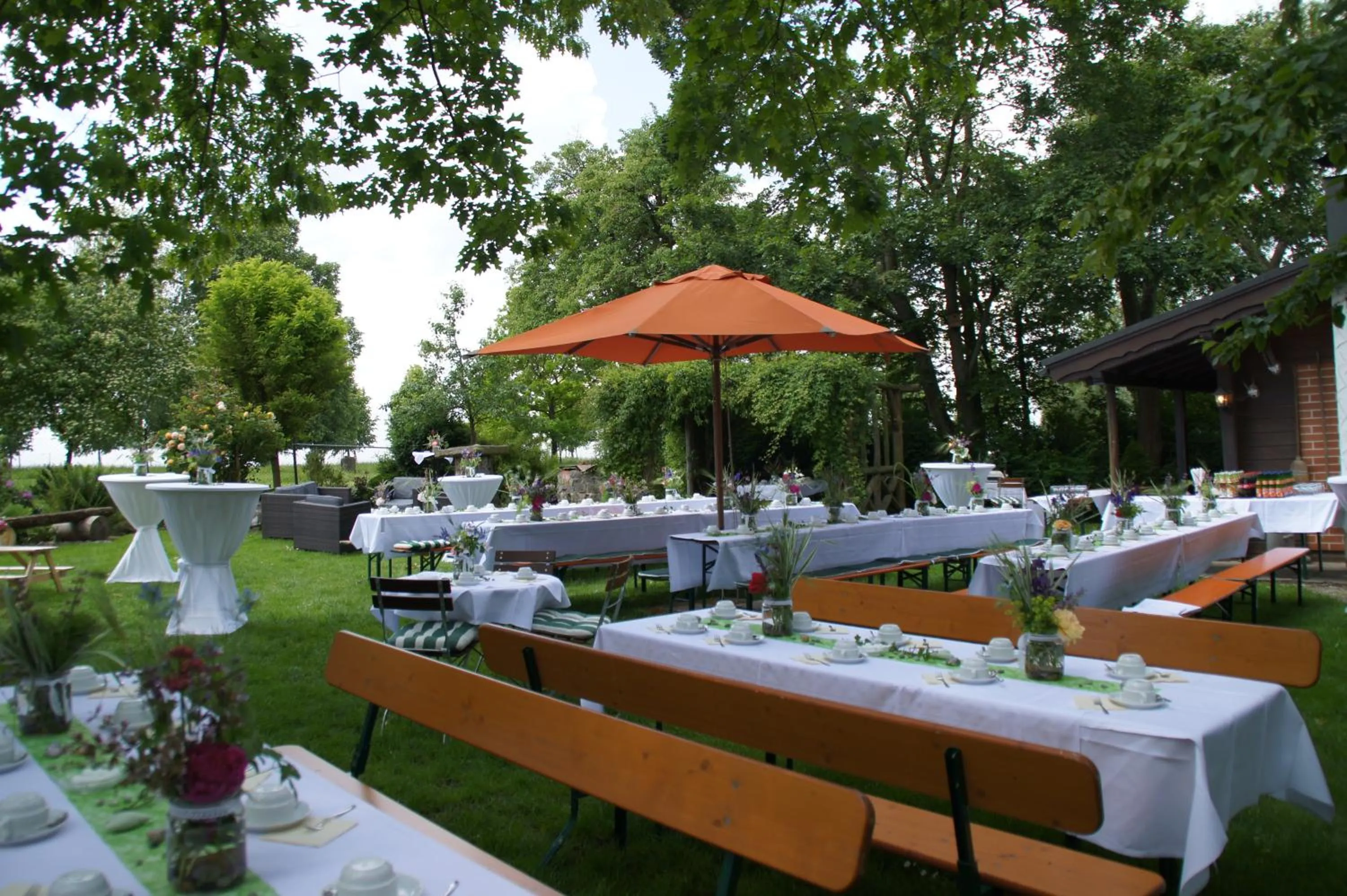 Garden in Landhaus Rössle