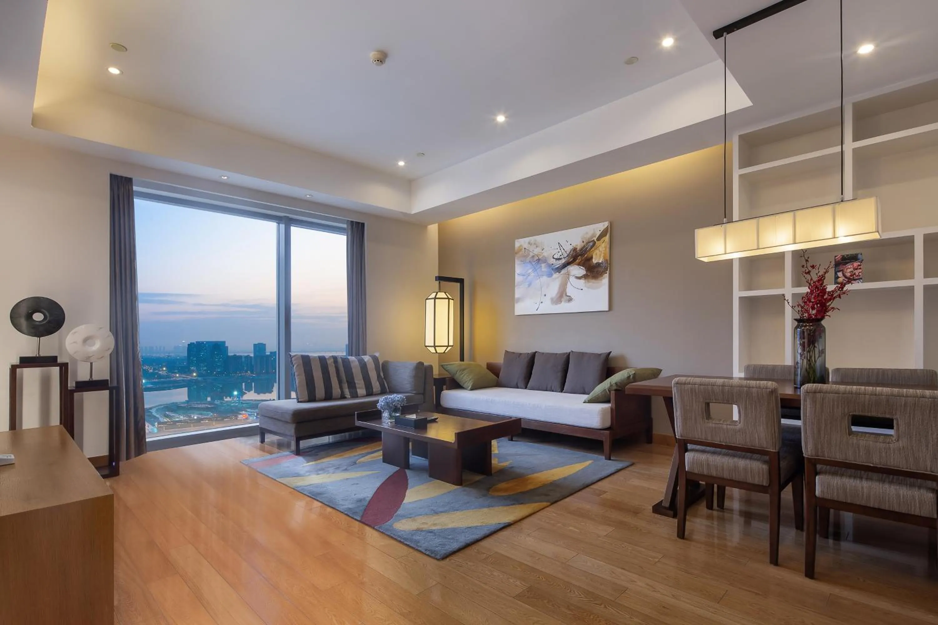 Living room in Shama Heda Serviced Apartment
