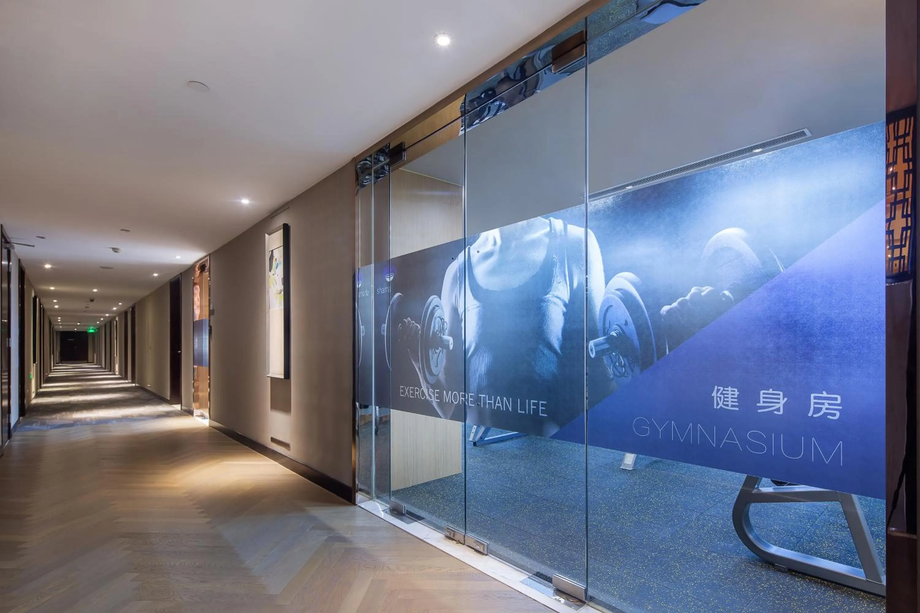 Fitness centre/facilities in Shama Heda Serviced Apartment