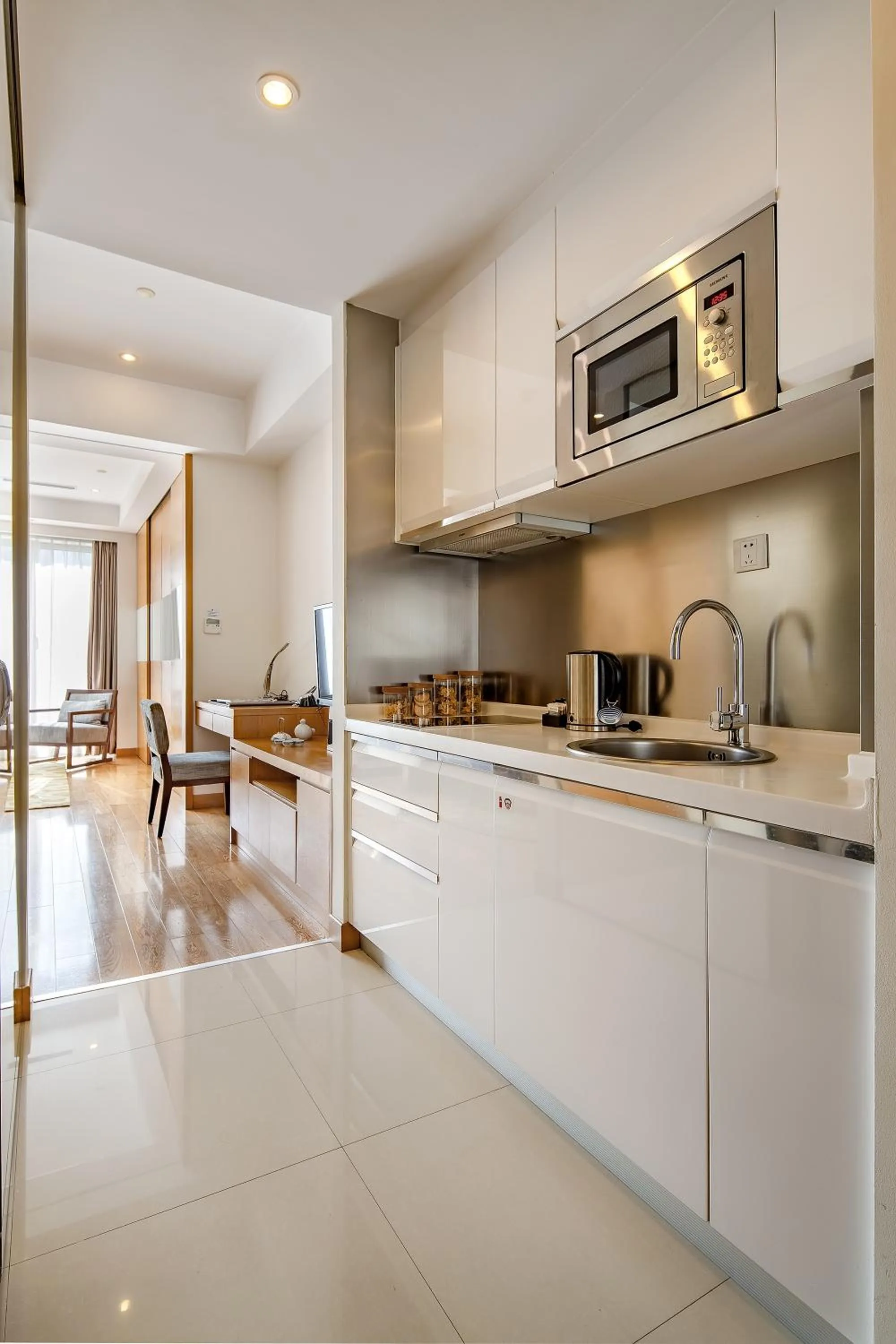 Kitchen or kitchenette in Shama Heda Serviced Apartment