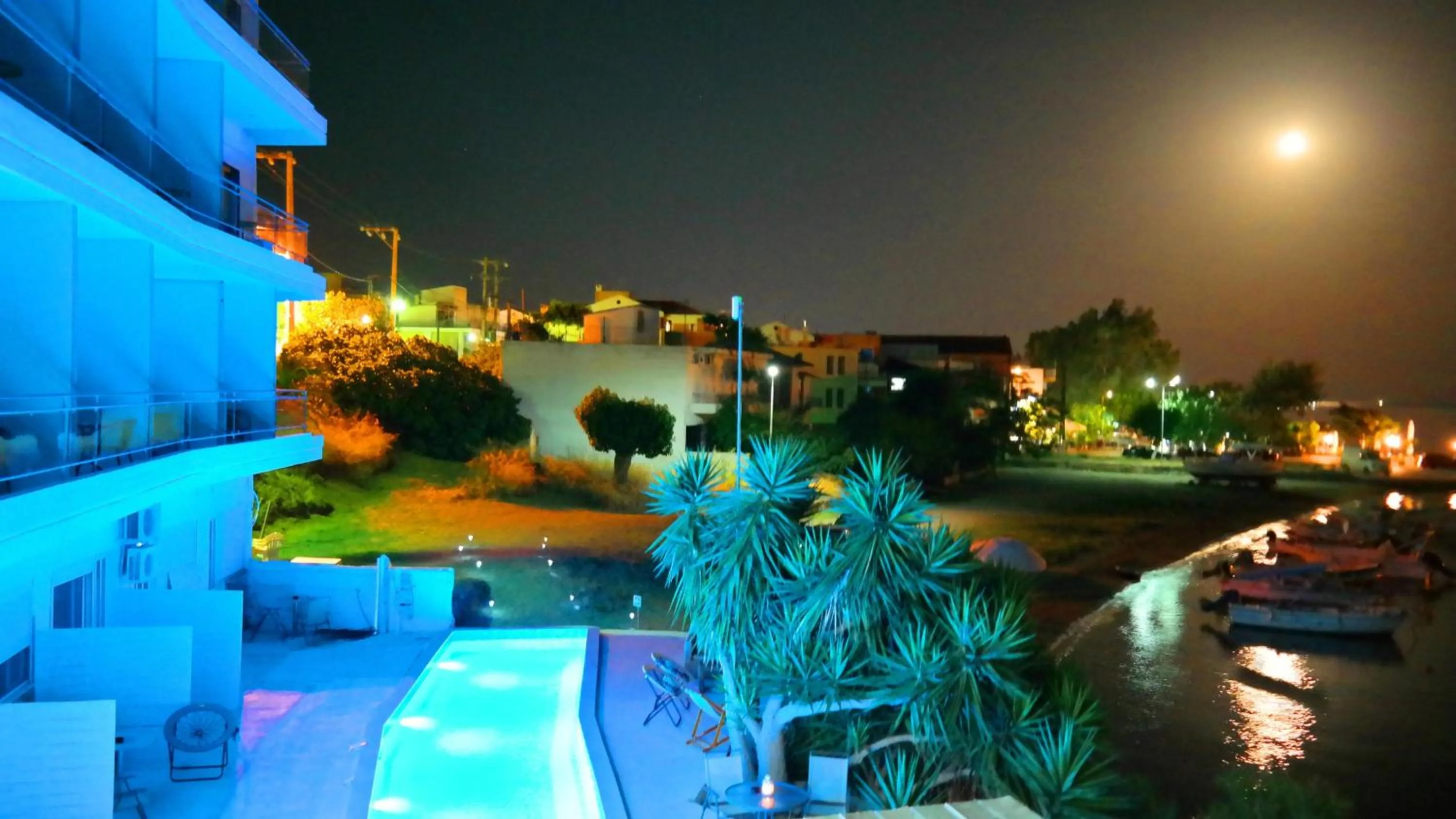 Bird's eye view in Porto Evia Boutique Hotel