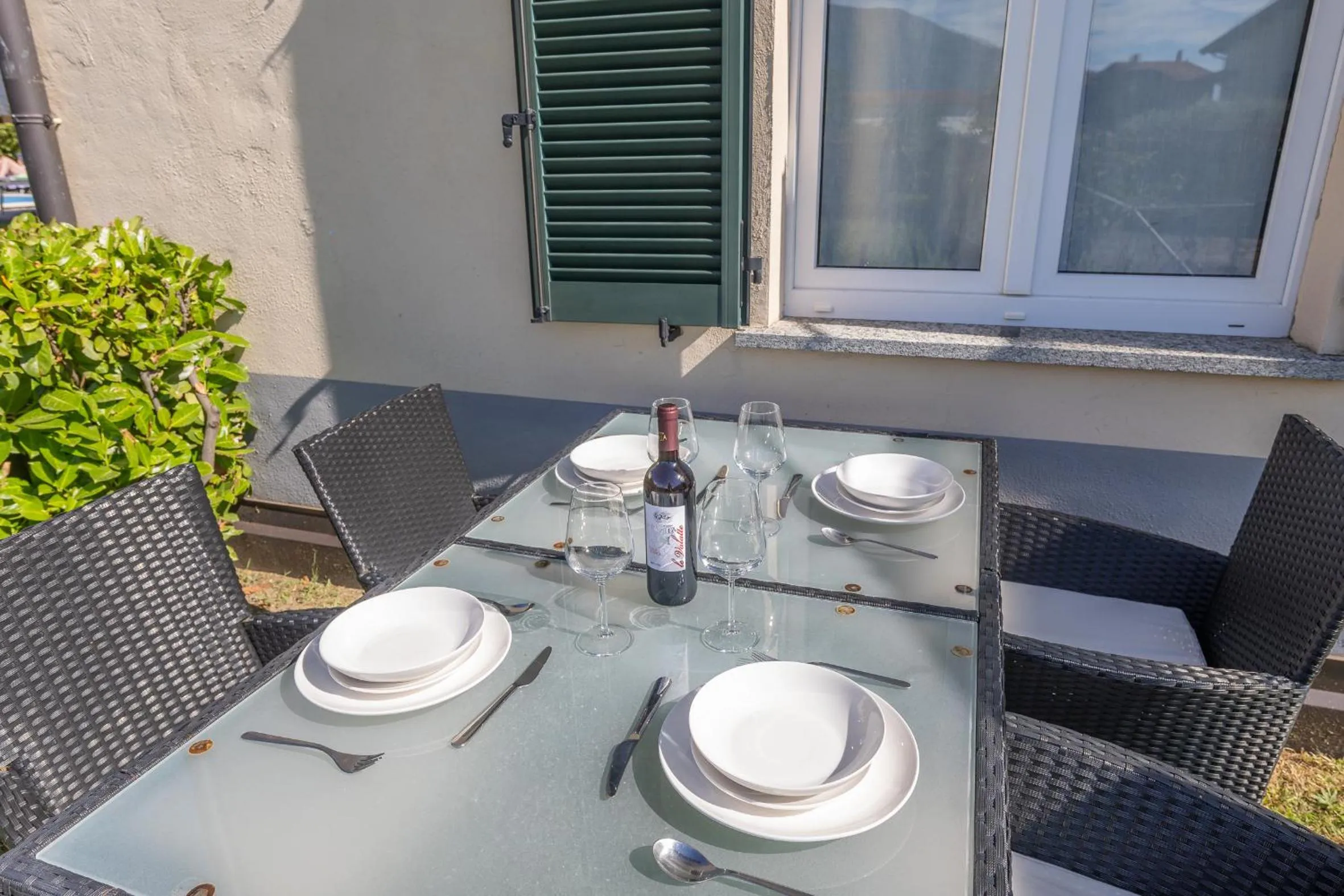 Garden in Lakeside Holiday Resort