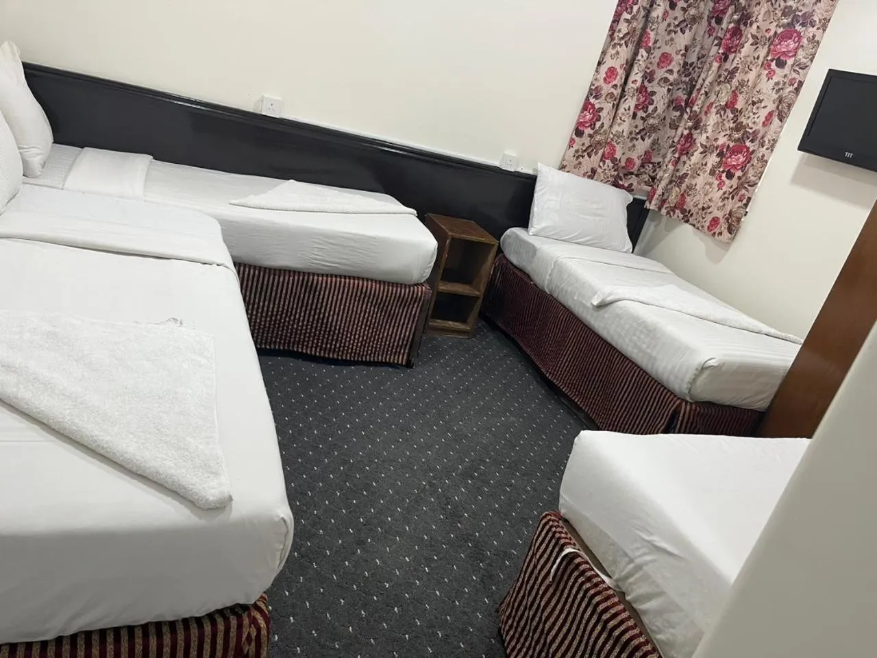 Bed in Hotel Burj Al Diyafa Mubarak