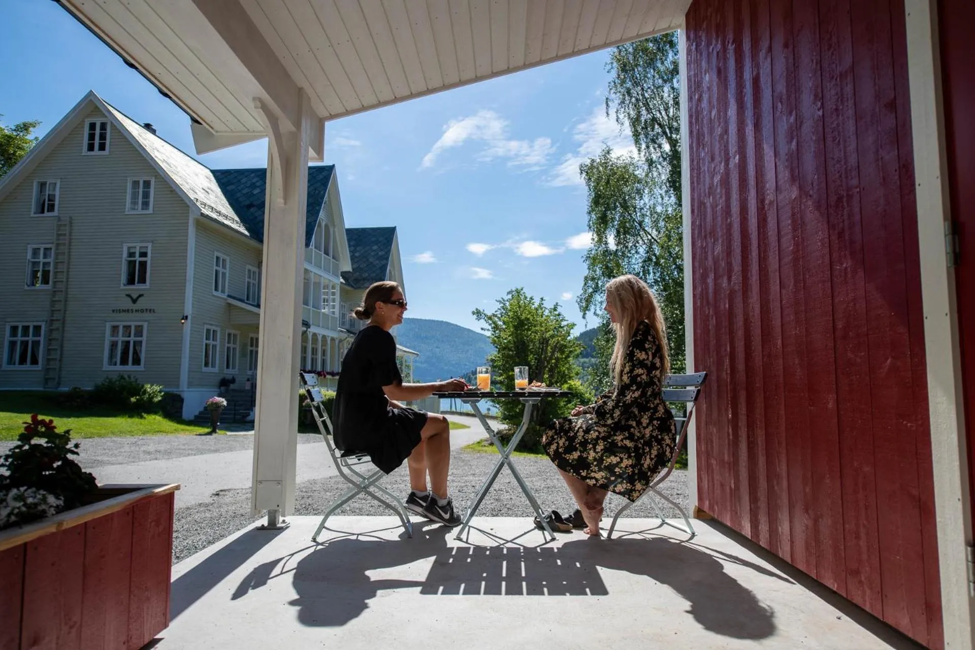 Patio in Visnes Hotel Stryn