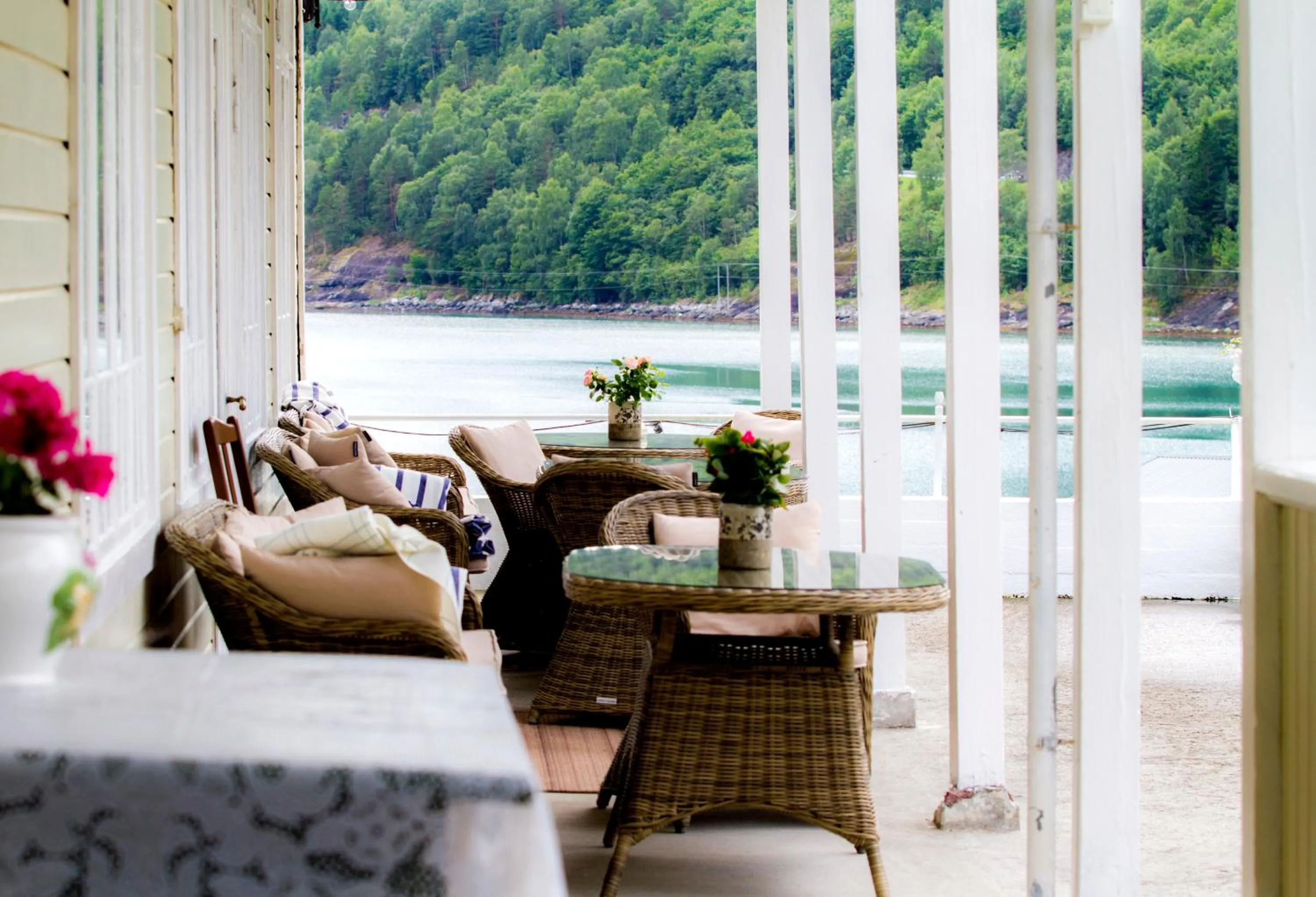 Patio in Visnes Hotel Stryn